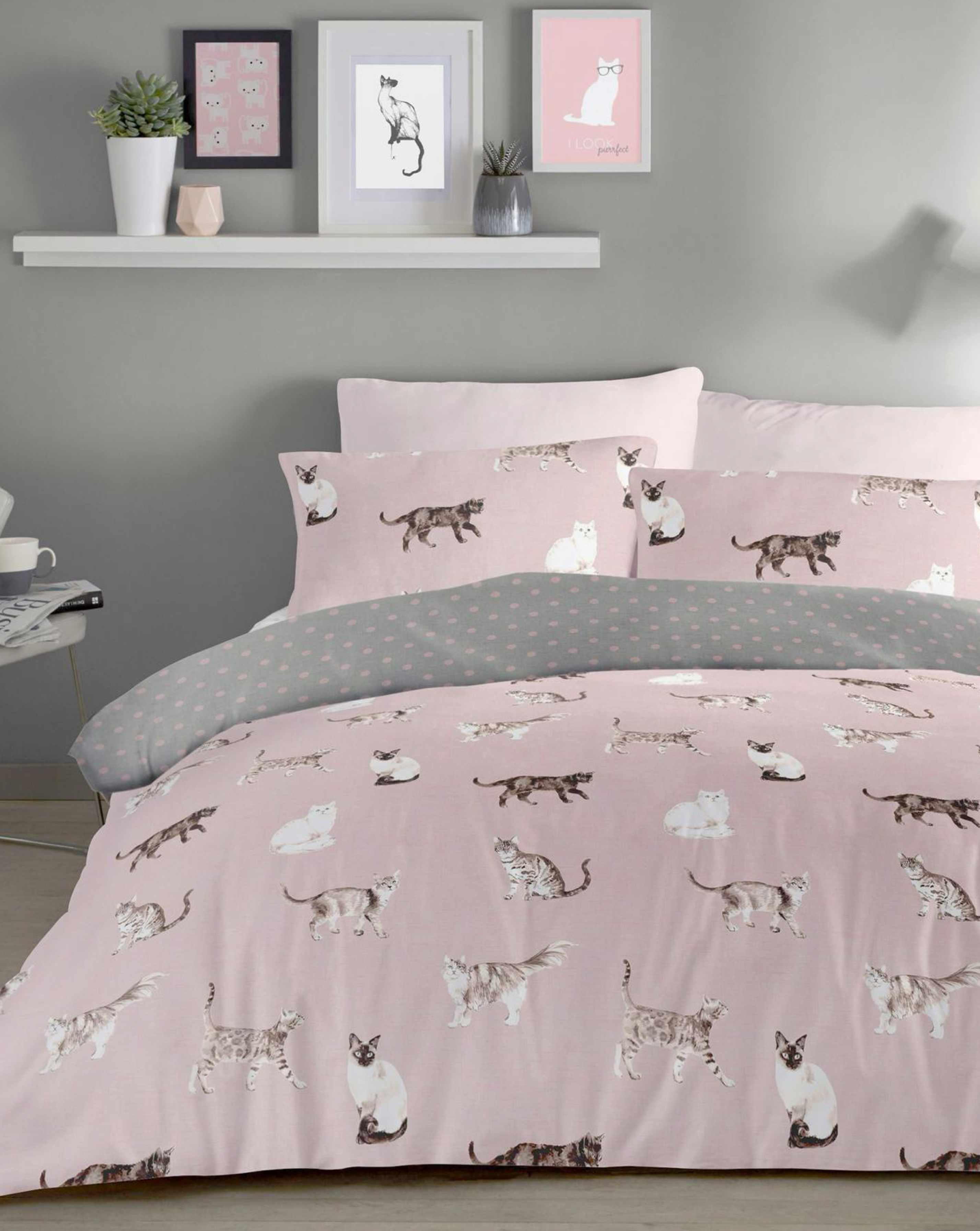 Fusion Cats Duvet Cover Set