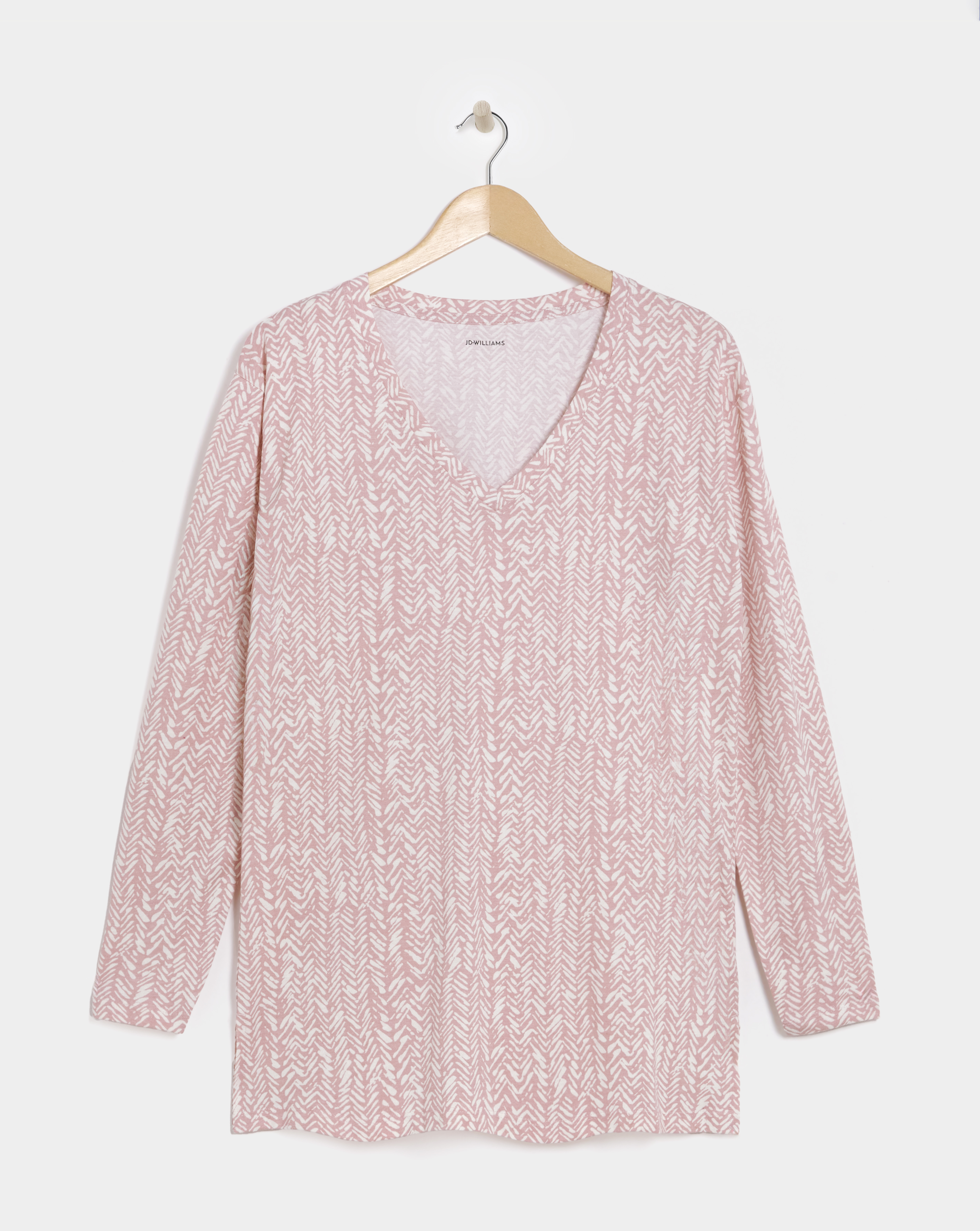 Slouch Long Sleeve Longline Top
