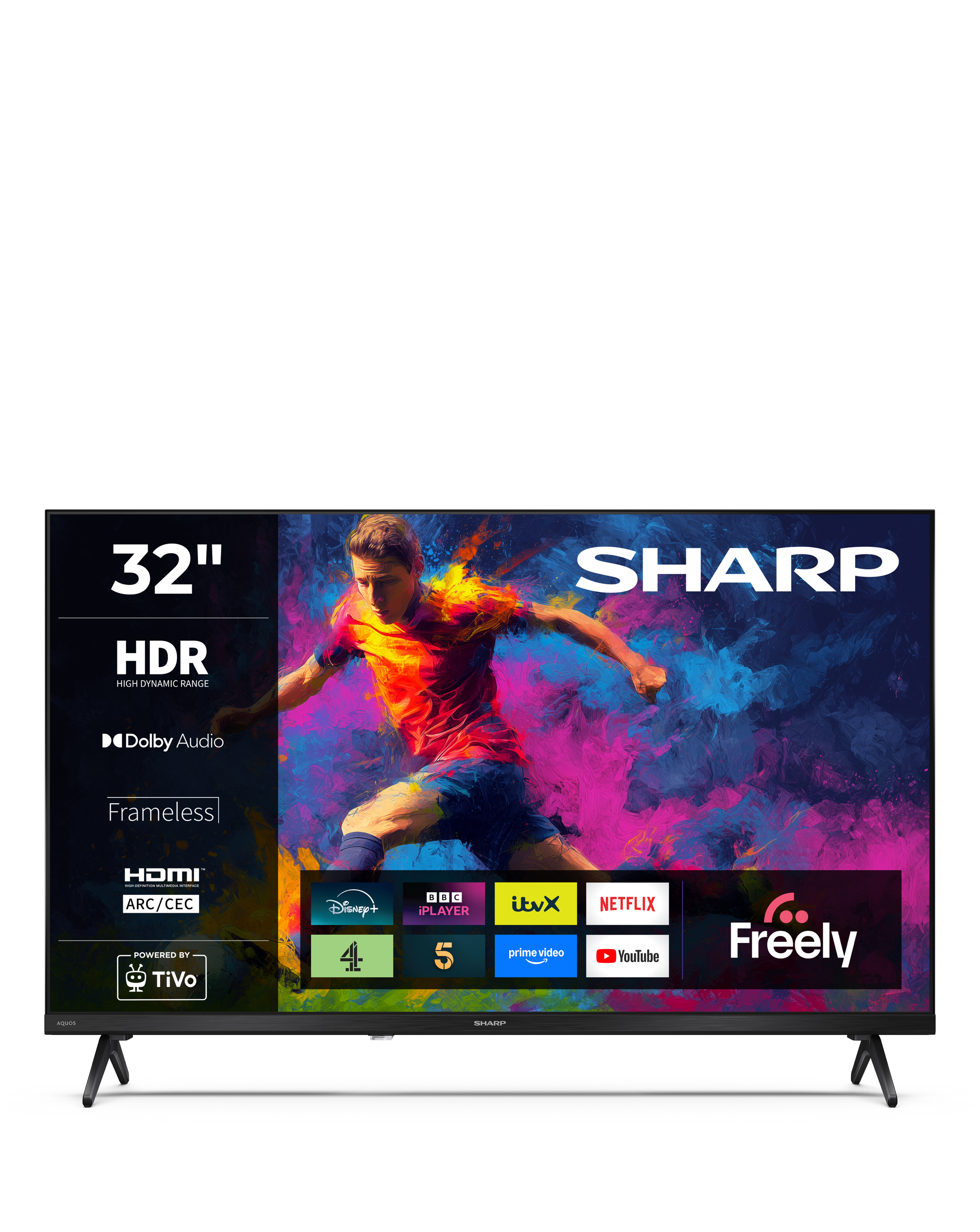 Sharp 1T-C32HE2245KB 32in HD Tivo LED TV