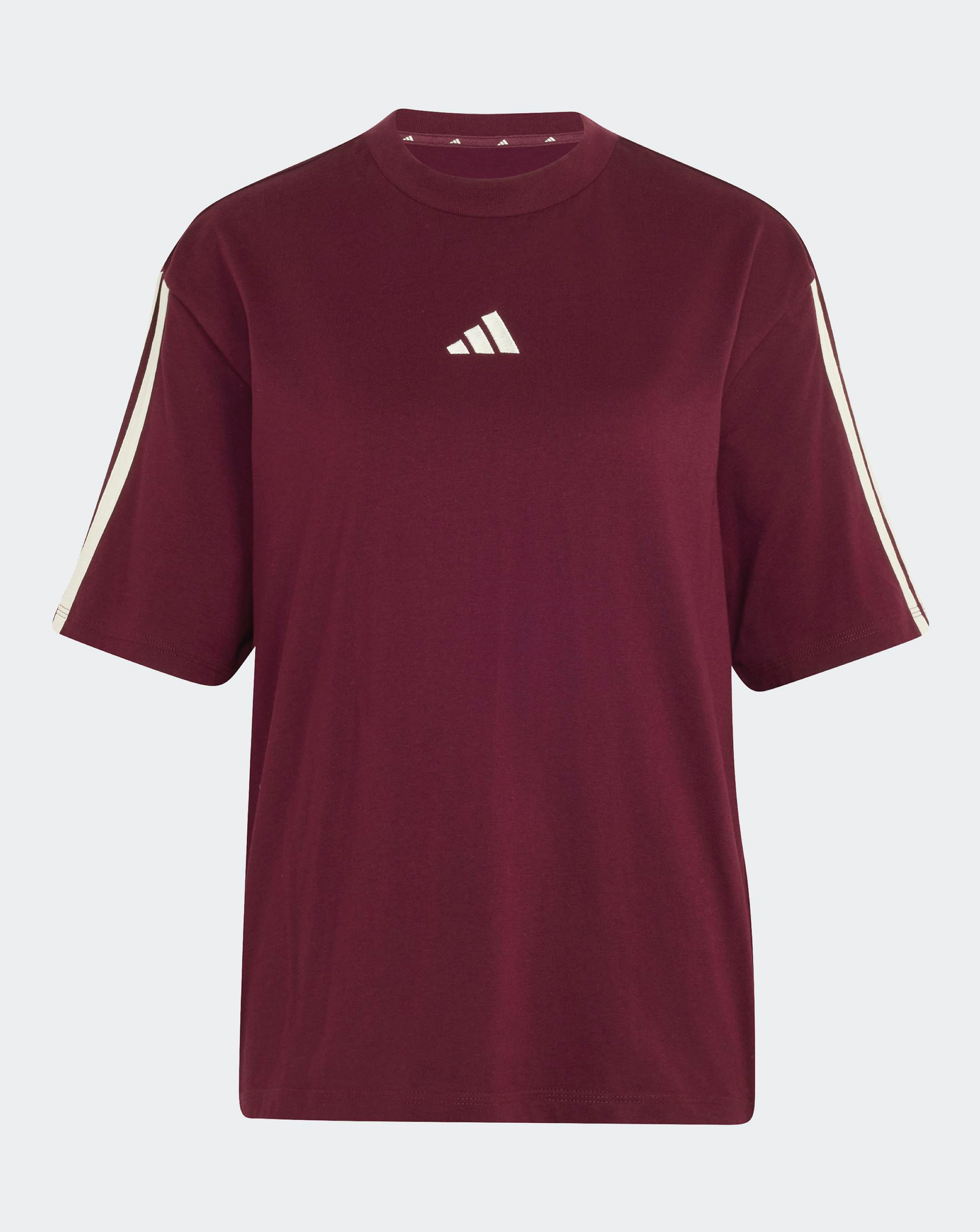 adidas 3 Stripe Boyfriend Fit T-shirt