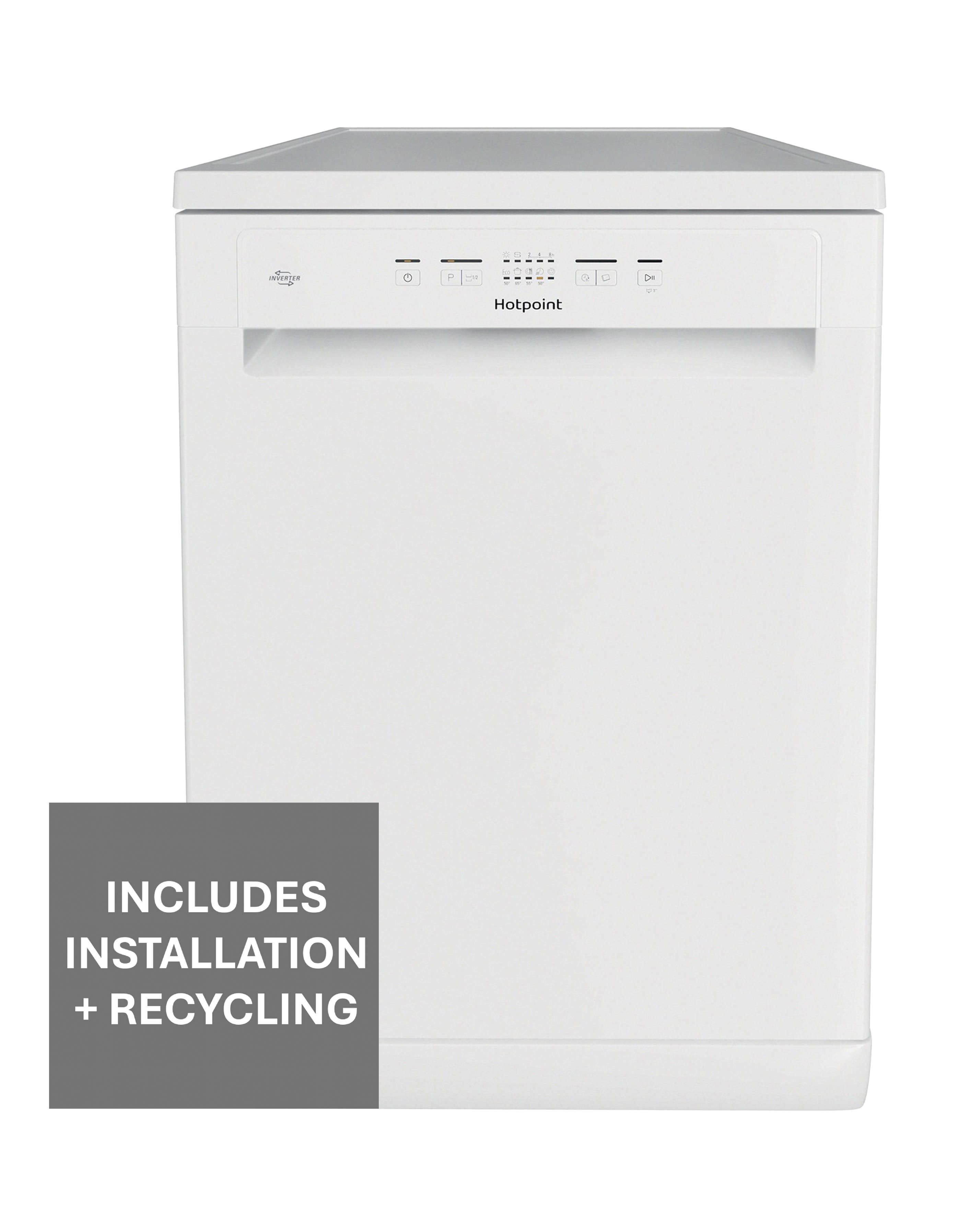 Hotpoint H2FHL626UK Dishwasher + Install