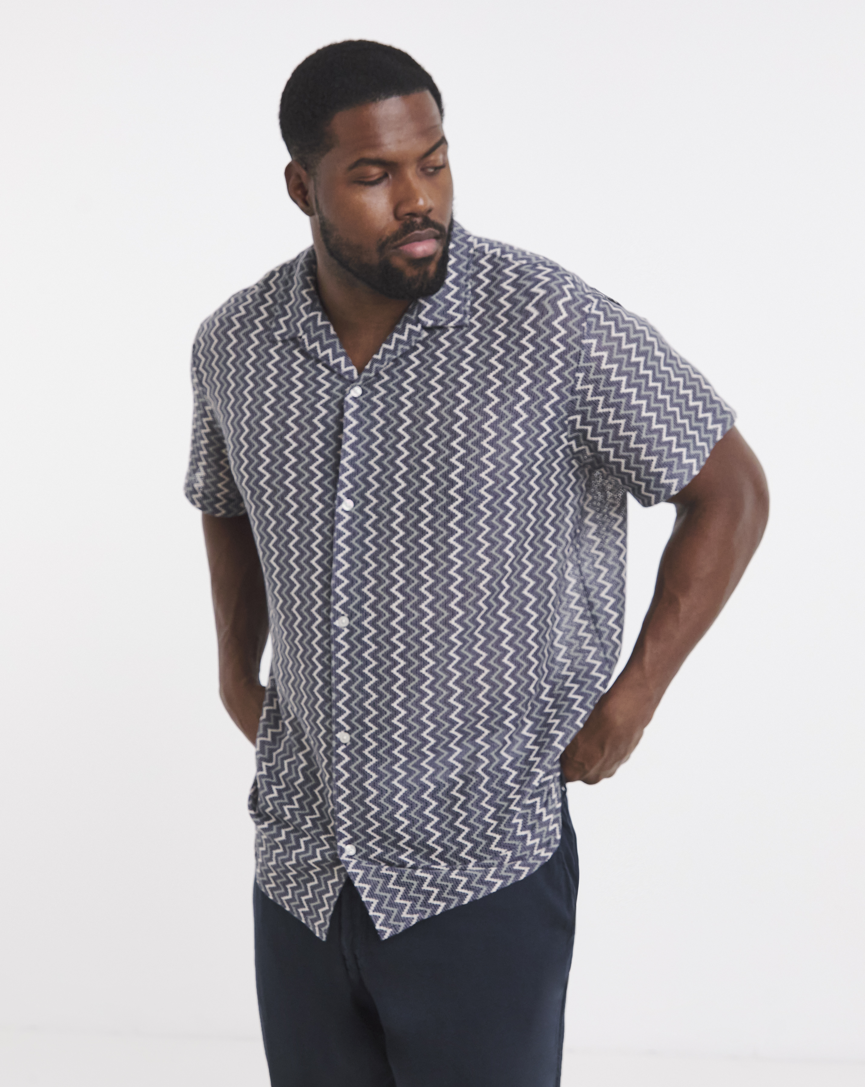 Jack & Jones Montauk Crochet Shirt