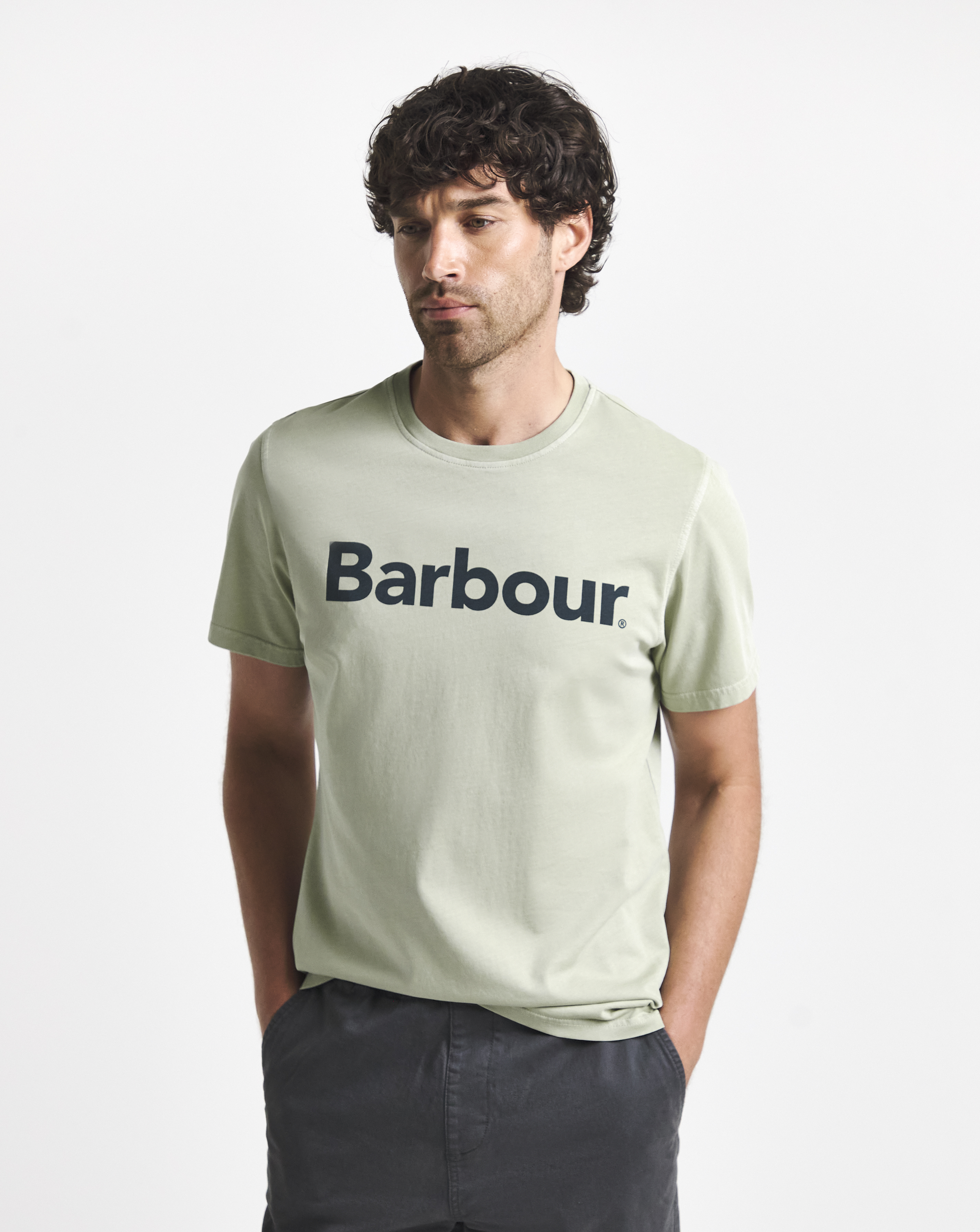 Barbour Washington Logo T-Shirt - Green