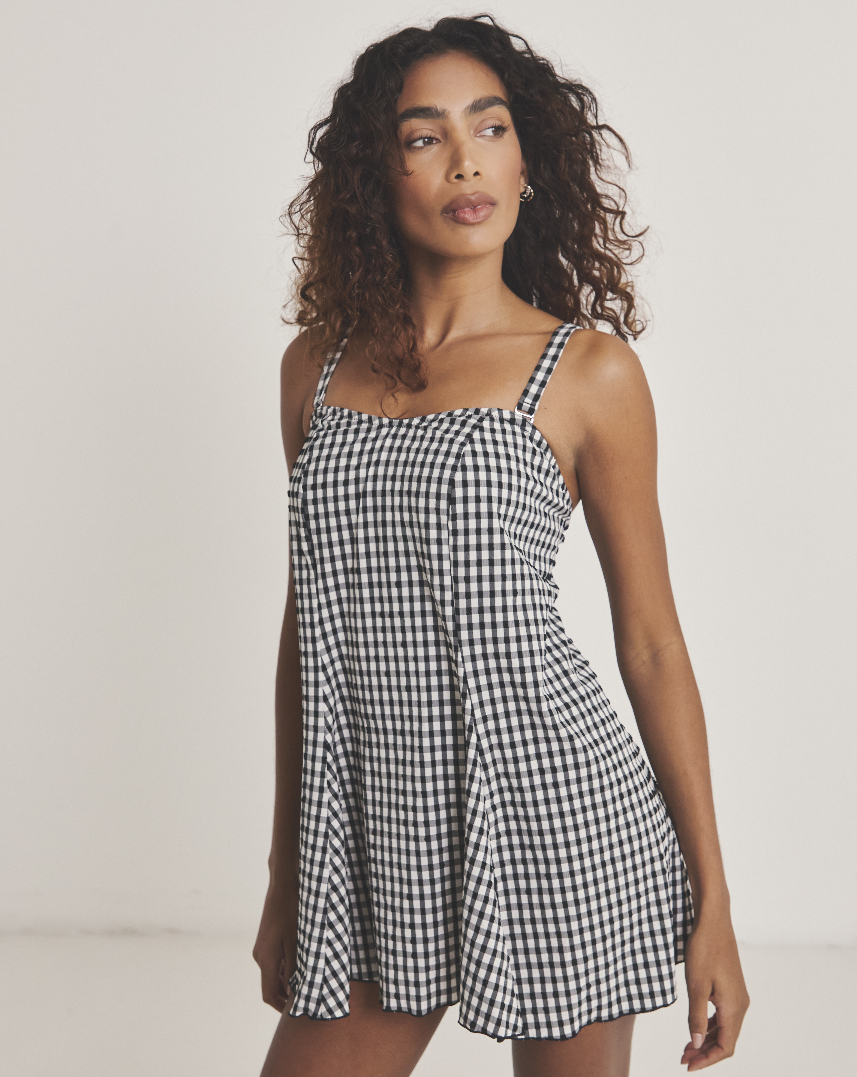 Gingham Swimdress