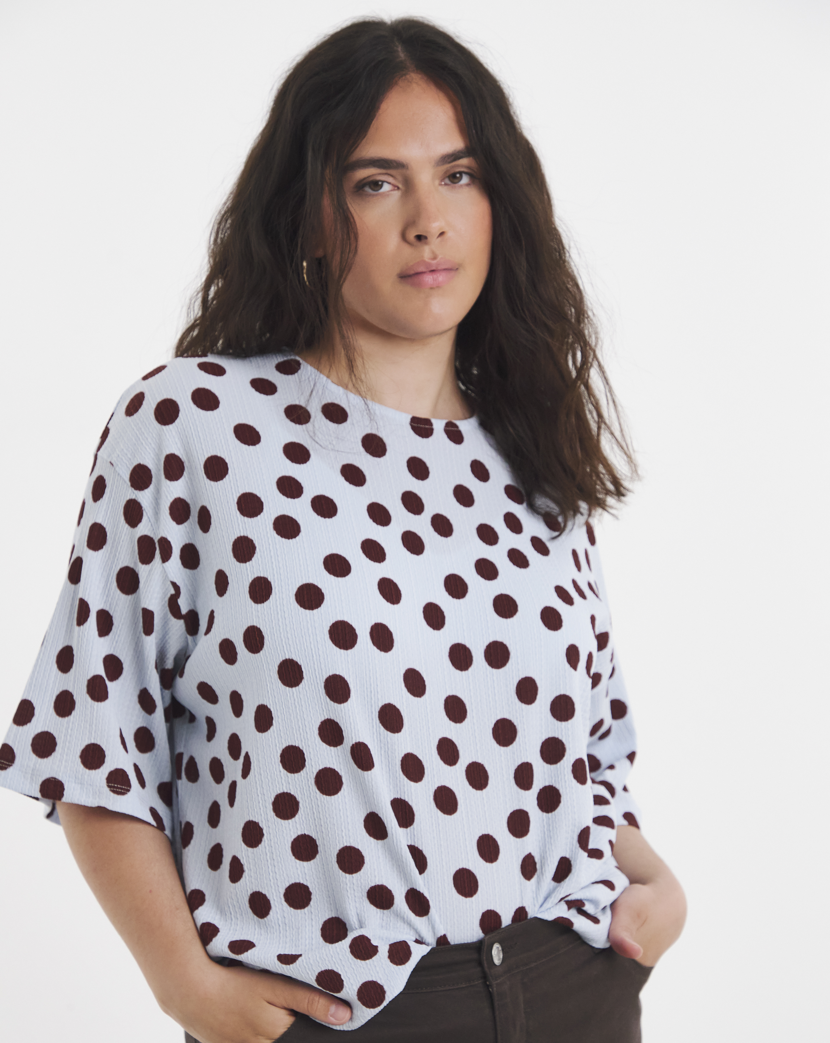 New In - Printed Kimono Sleeve T-Shirt