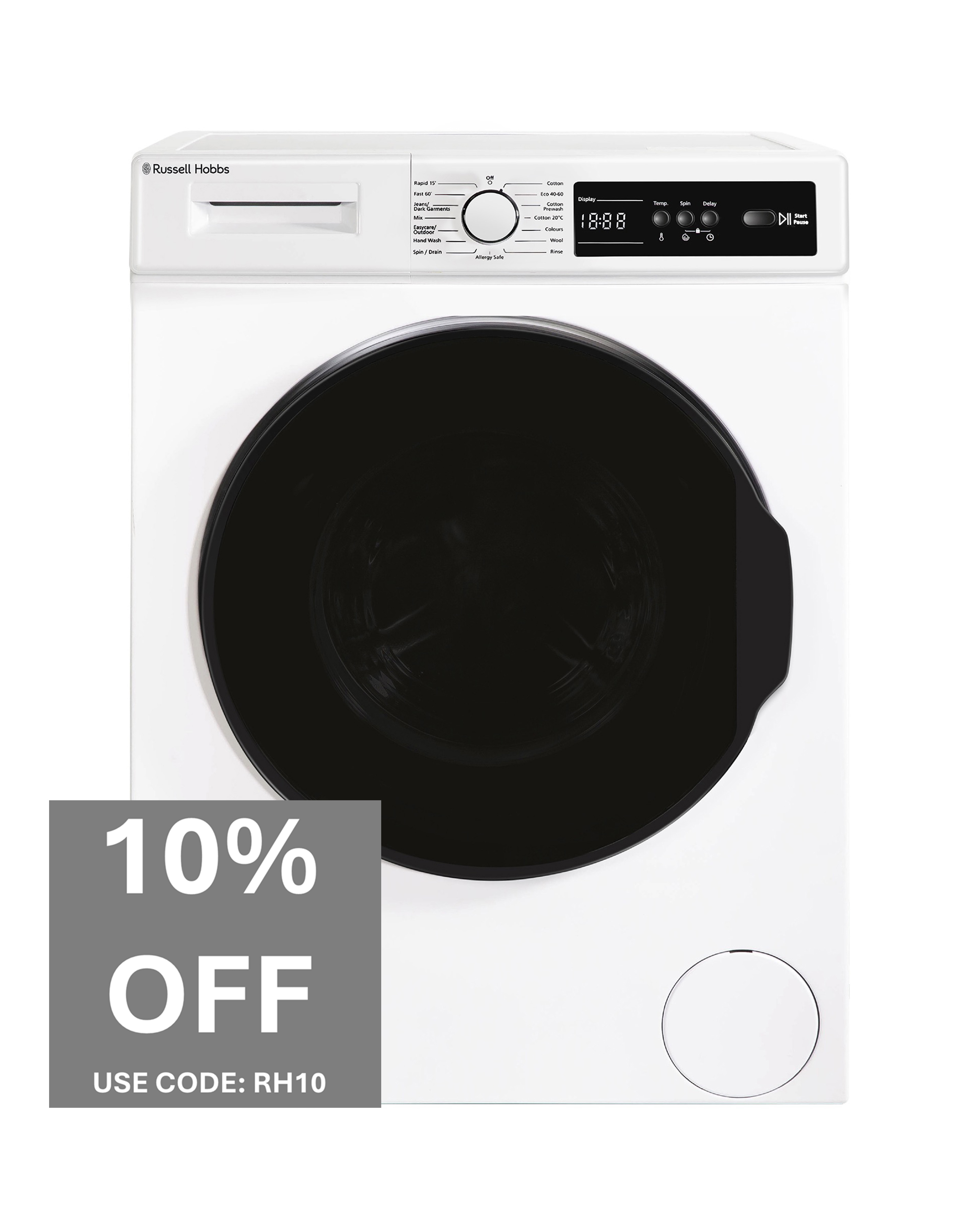 Russell Hobbs RH814W111W Washing Machine
