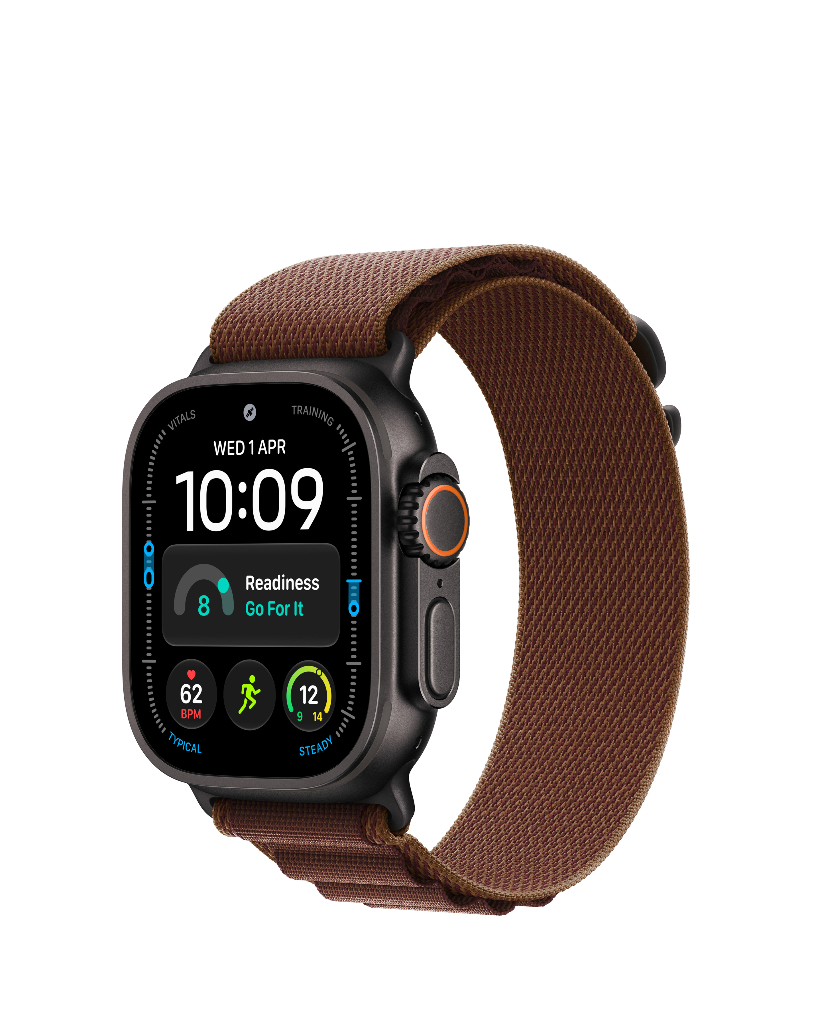 Apple Black/Burgundy Watch Ultra 4 - Gps + Cellular - 49Mm - Titanium Case W/ Alpine Loop (M) - Image 5