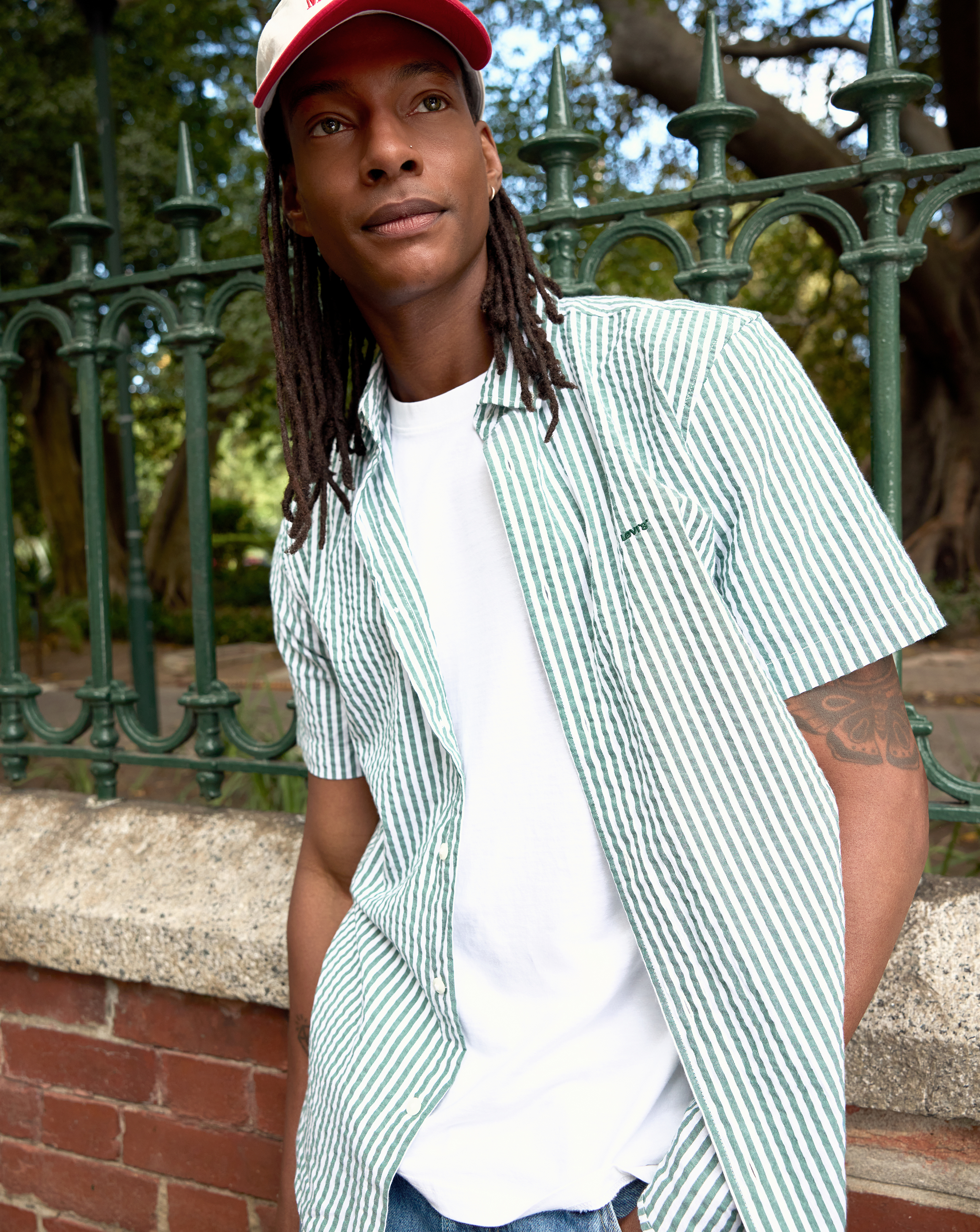Levi's Green Authentic Button Down Shirt - Xxl