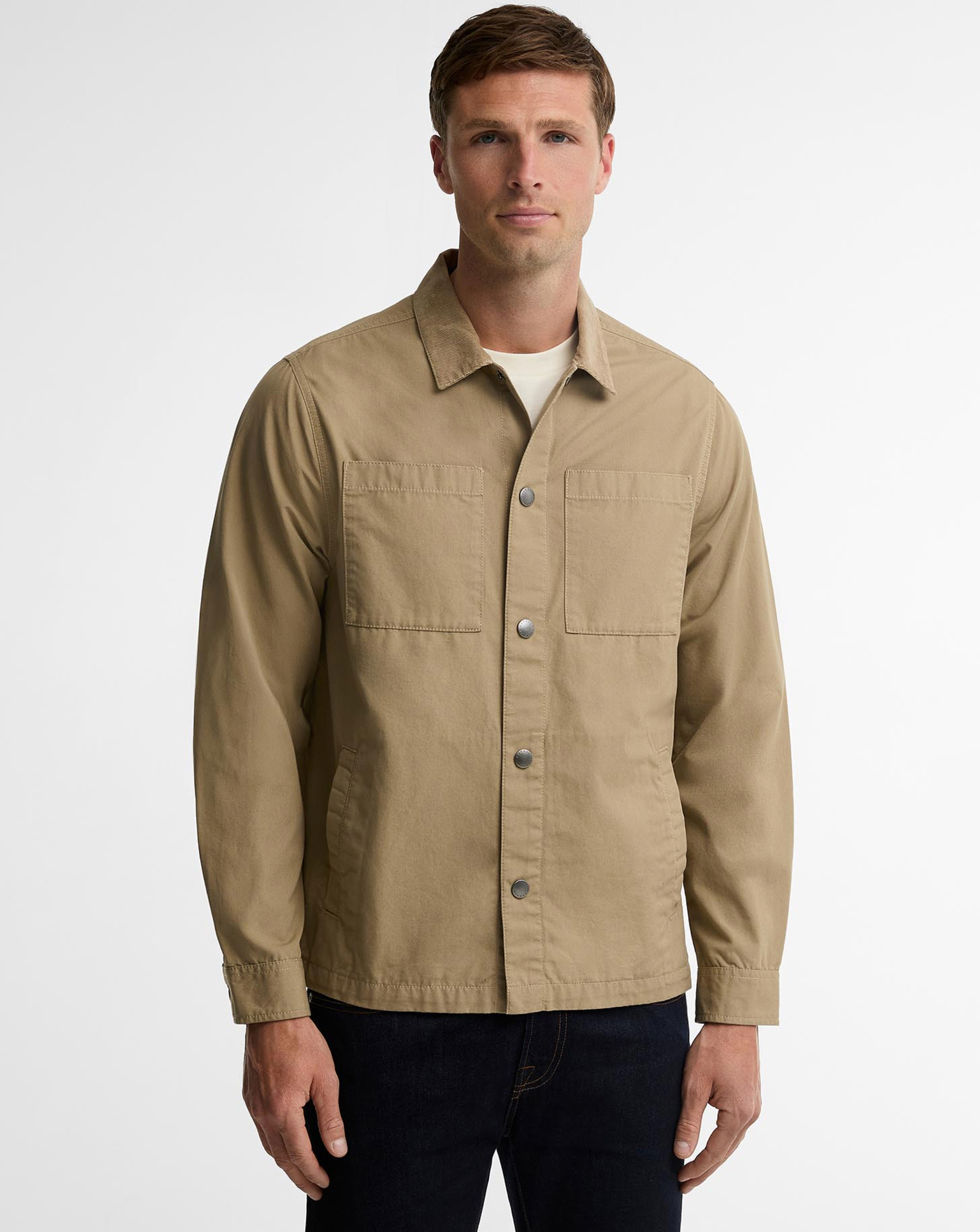 Barbour Cord Collar Twill Overshirt