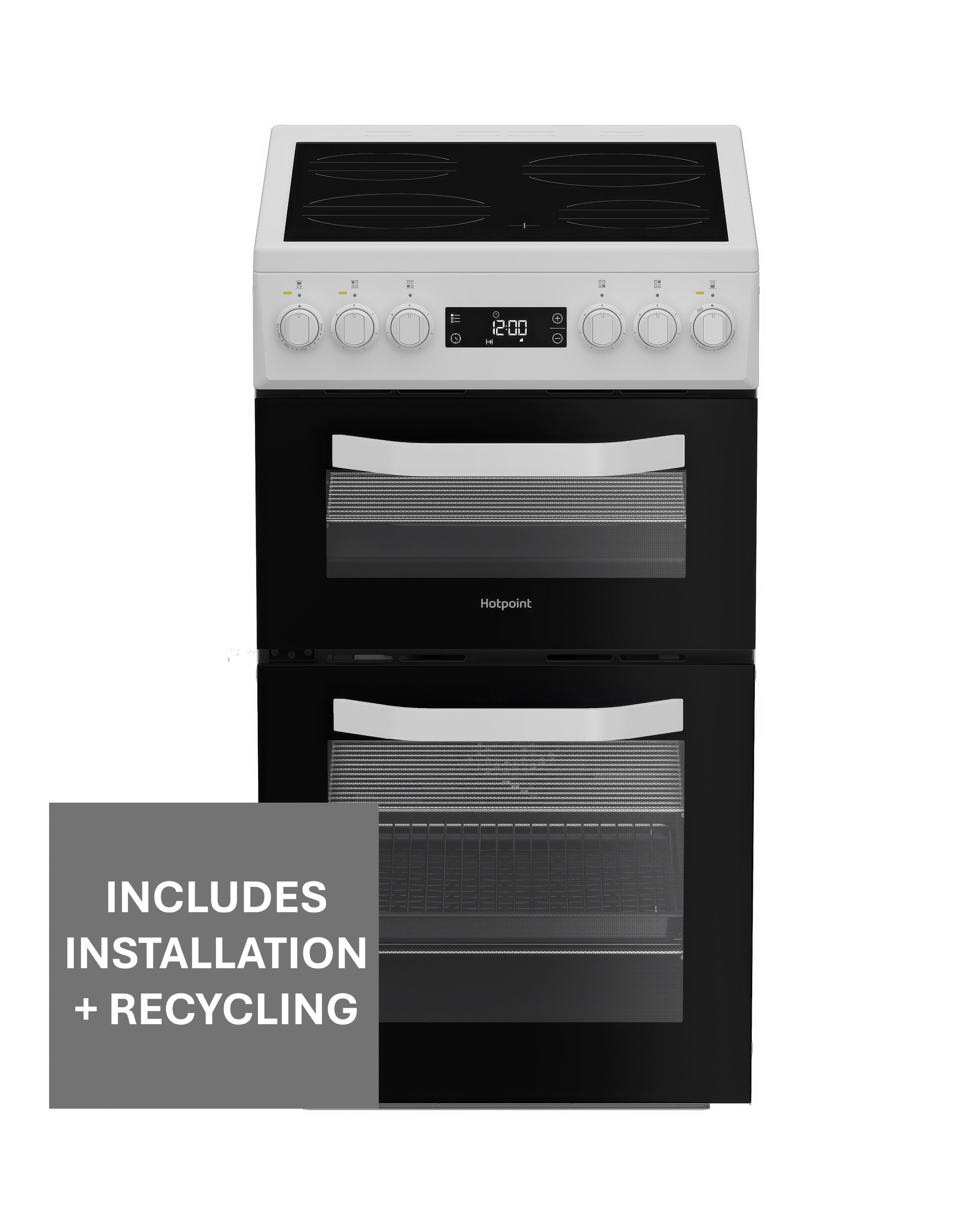 Hotpoint HDE5VDCW Electric Cook Install