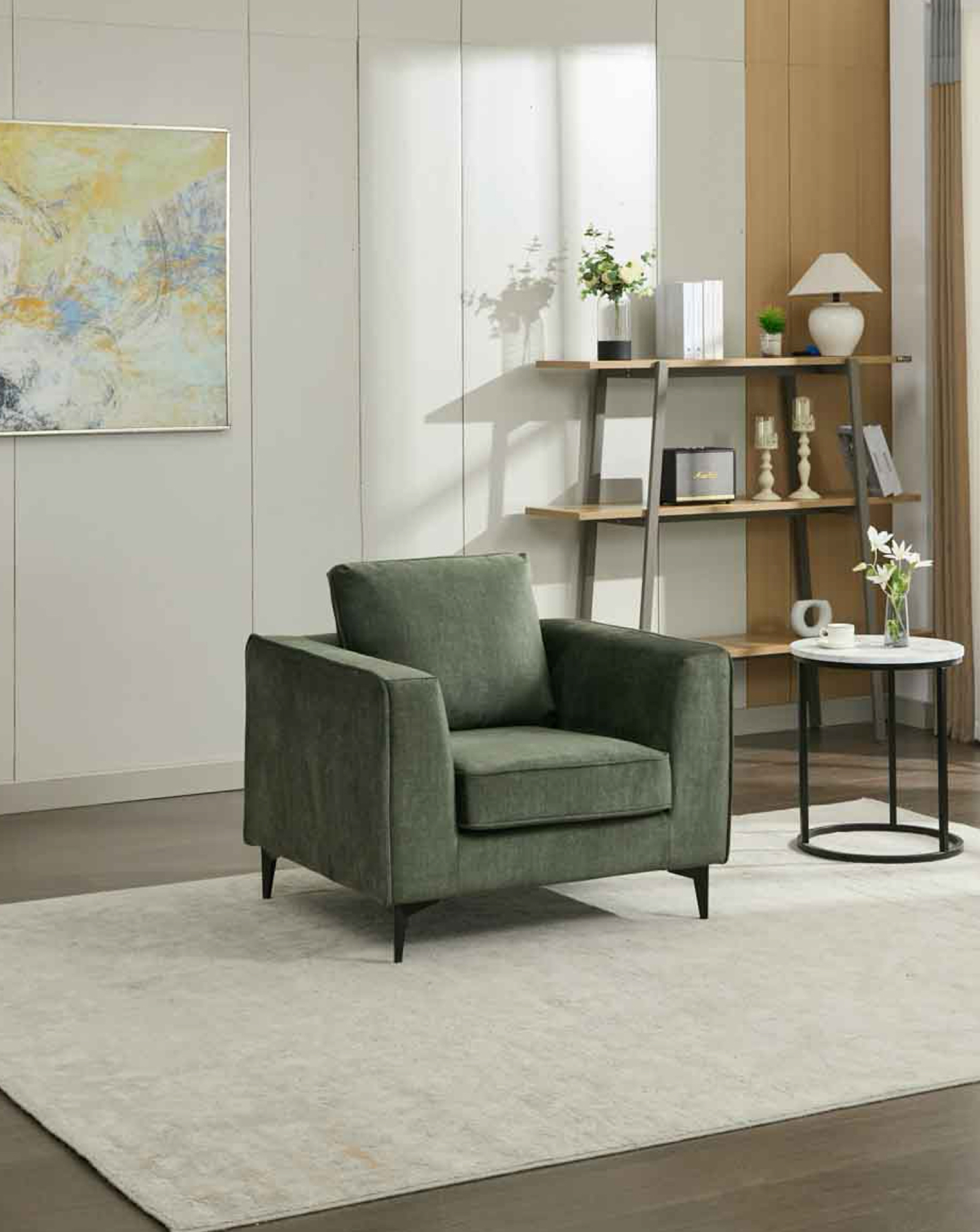  - Ashford ArmchairWinter Moss - Image 5