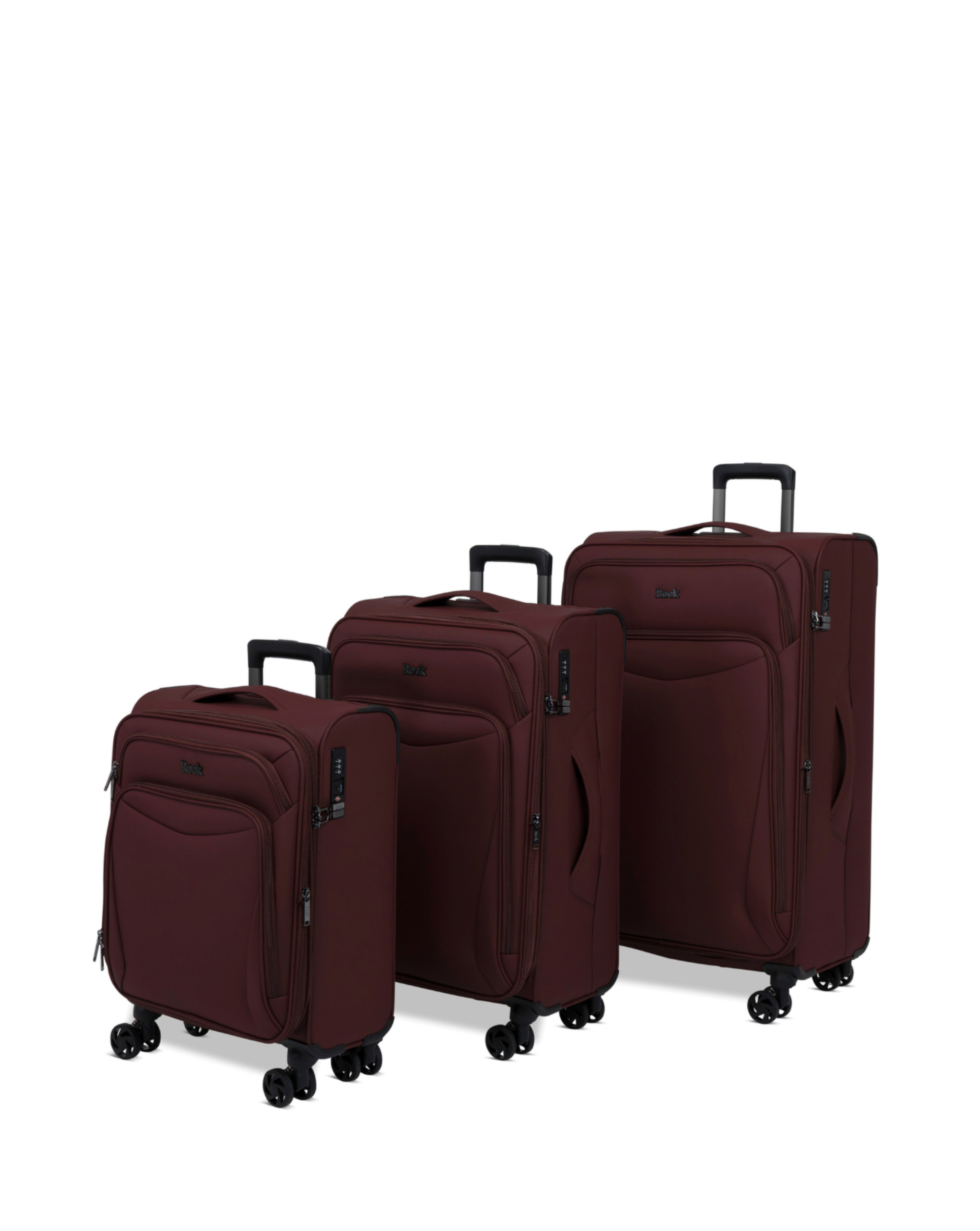 Rock Vitality Burgundy 3Pc Set Red Size 3 Pc Set - Image 2