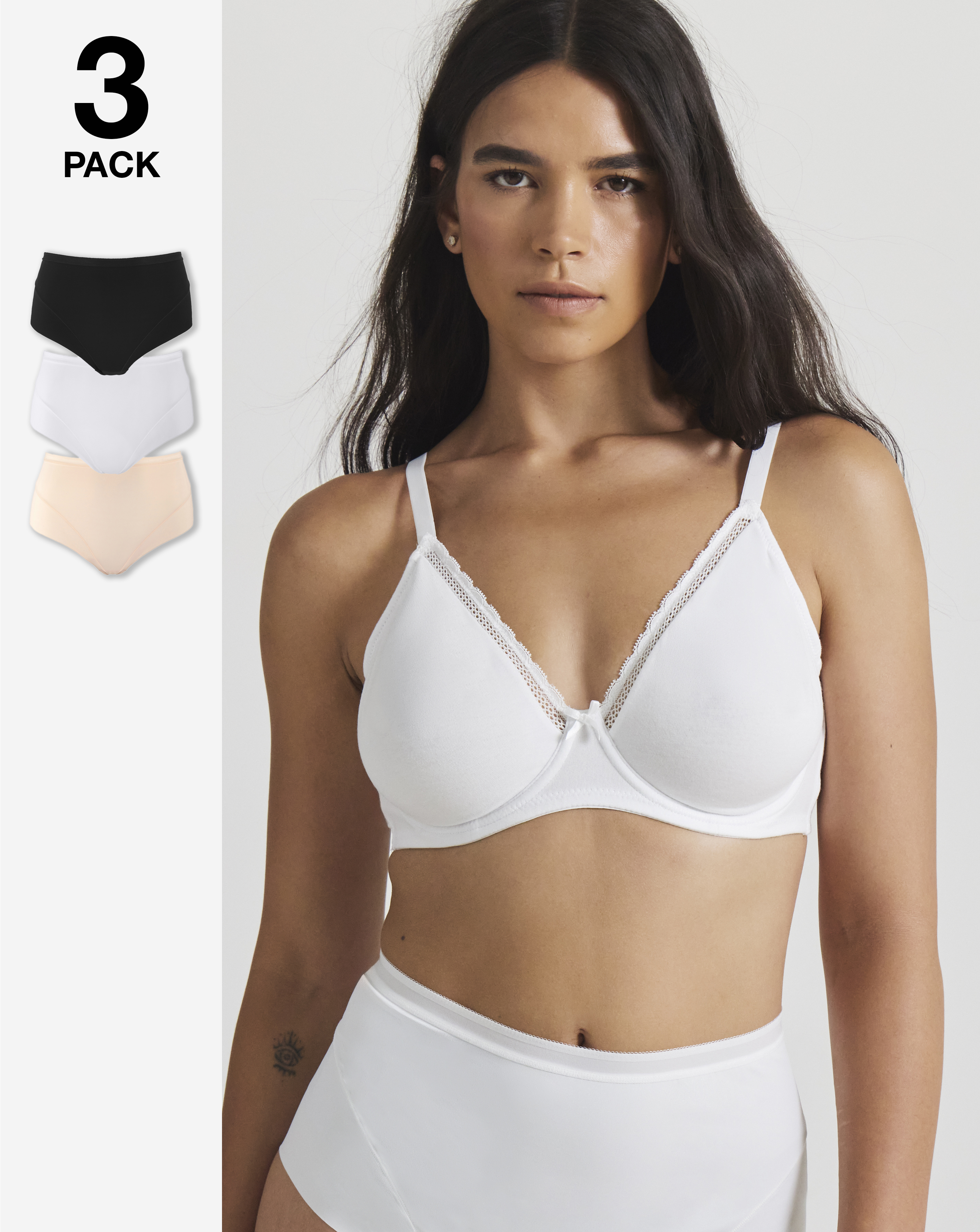 Magisculpt 3 Pack Light Tummy Shapers