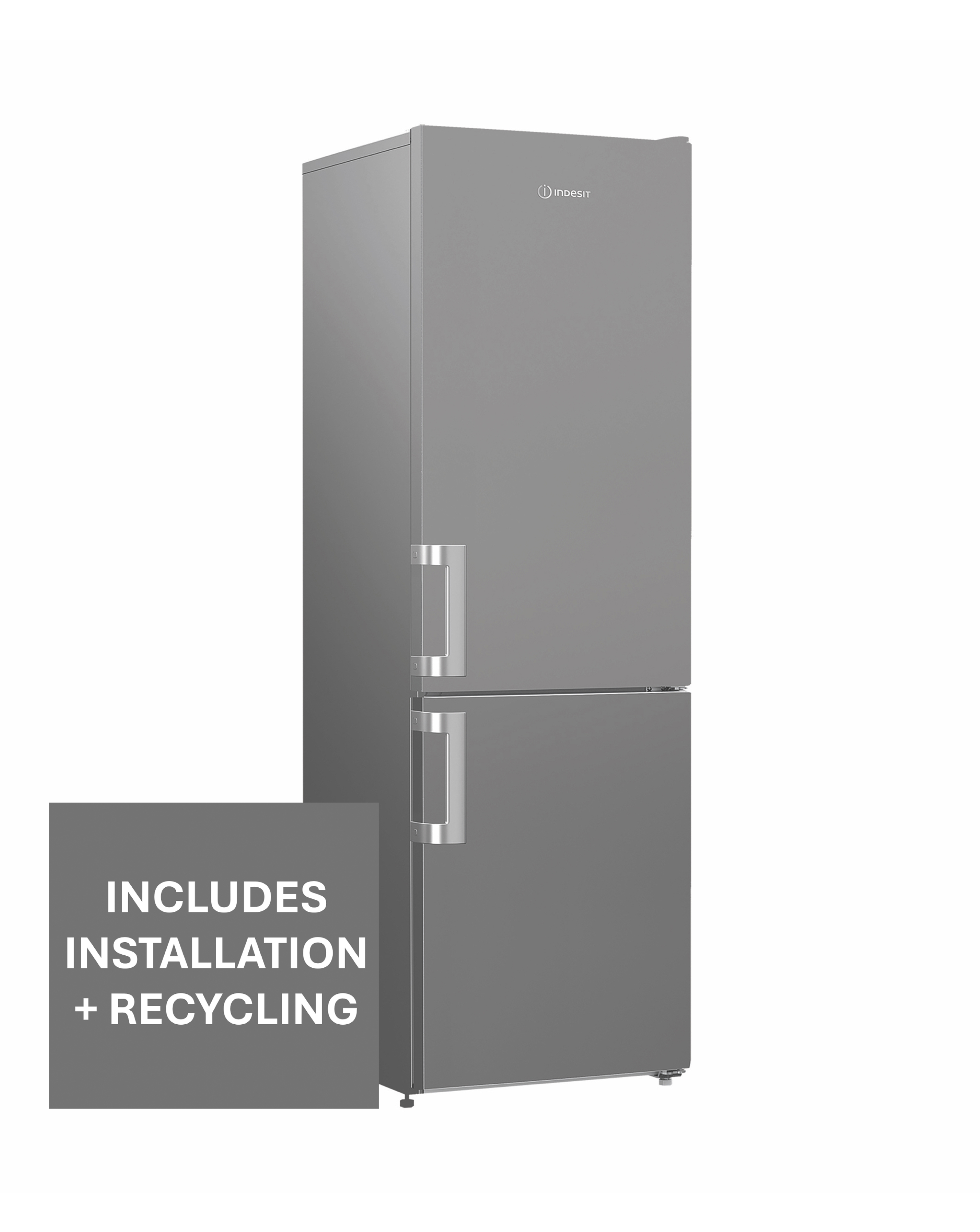 Indesit IKNS1261S4UK Fridge Freezer Inst