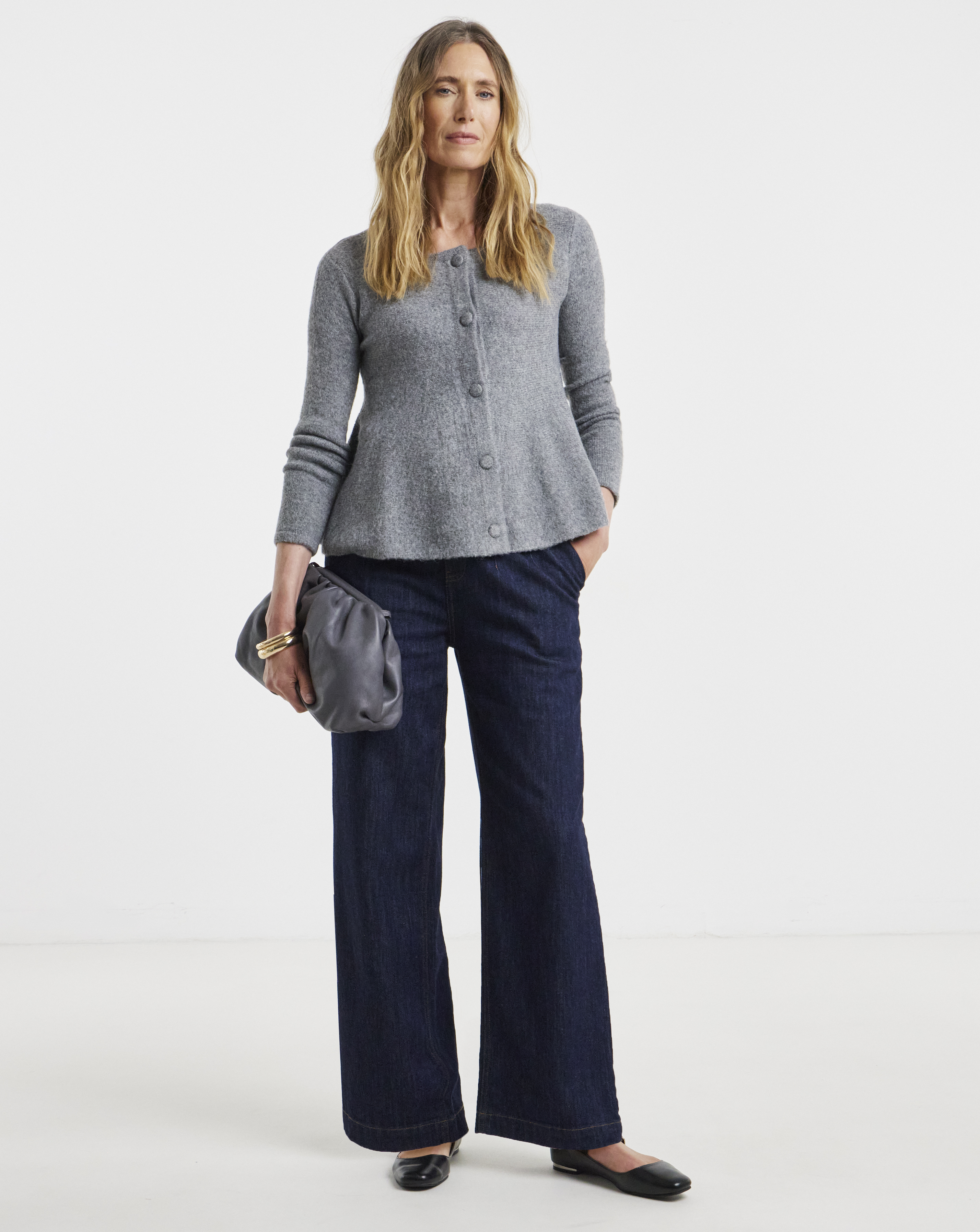 Peplum Cardigan