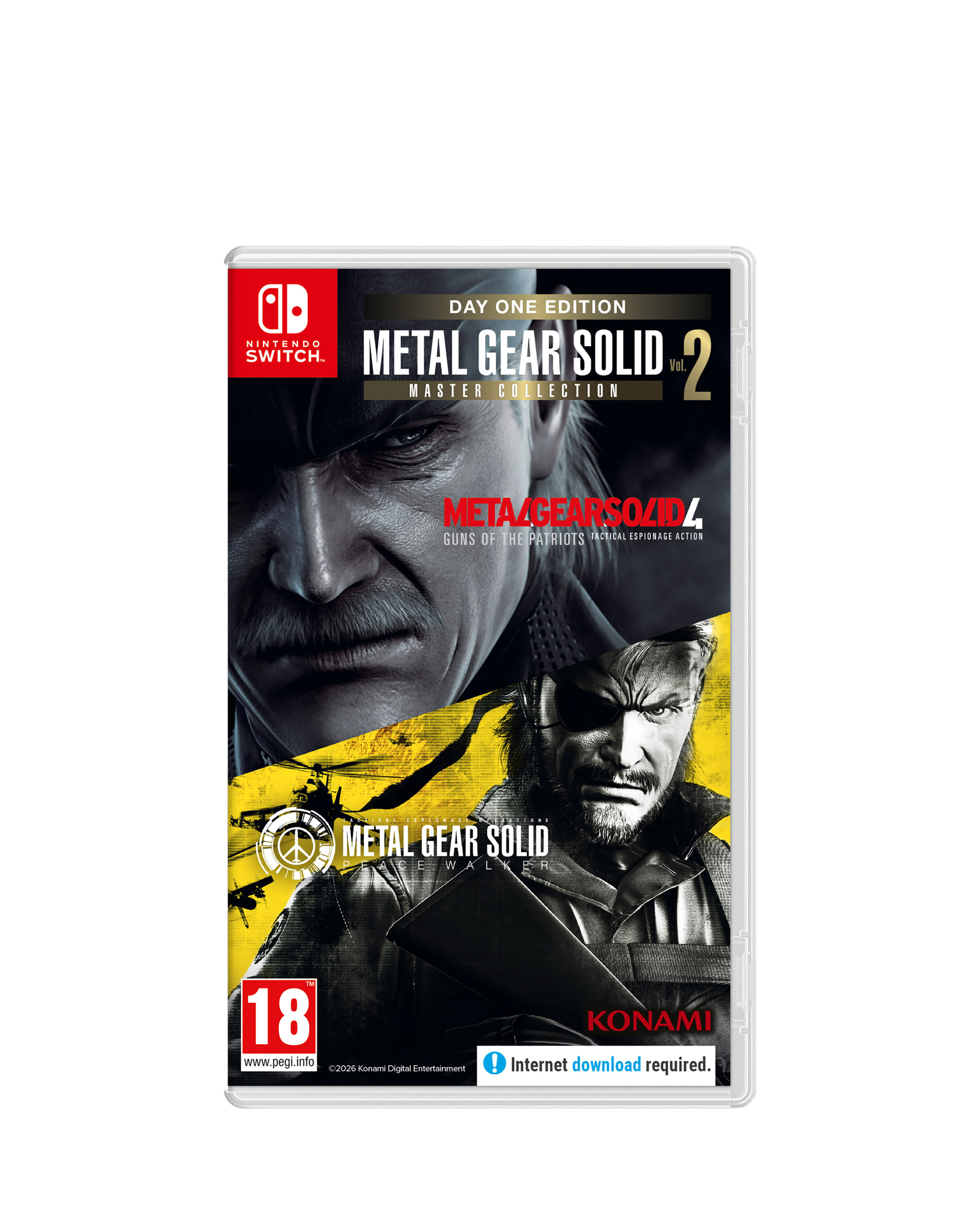 New In - Metal Gear Solid Master Vol 2 Switch