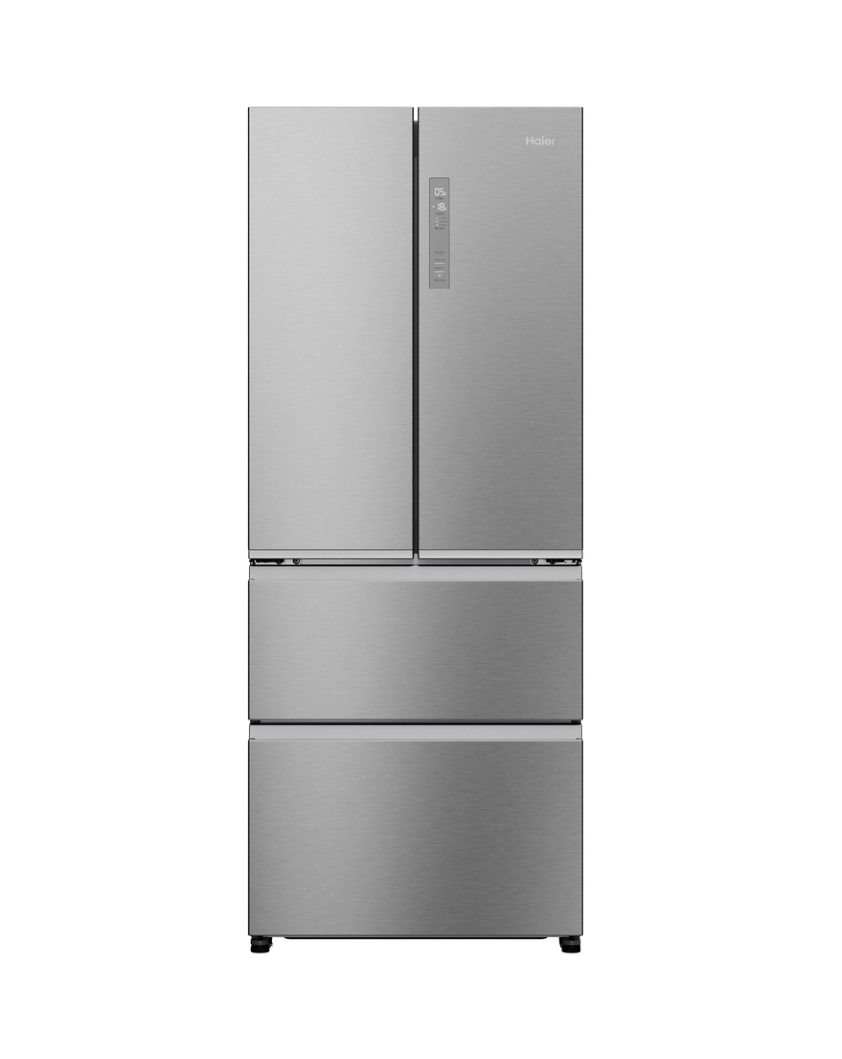 Haier FD 70 Series 3 HFR3718ENMM Total No Frost Multi-door American Fridge Freezer - Platinum Inox - E Rated