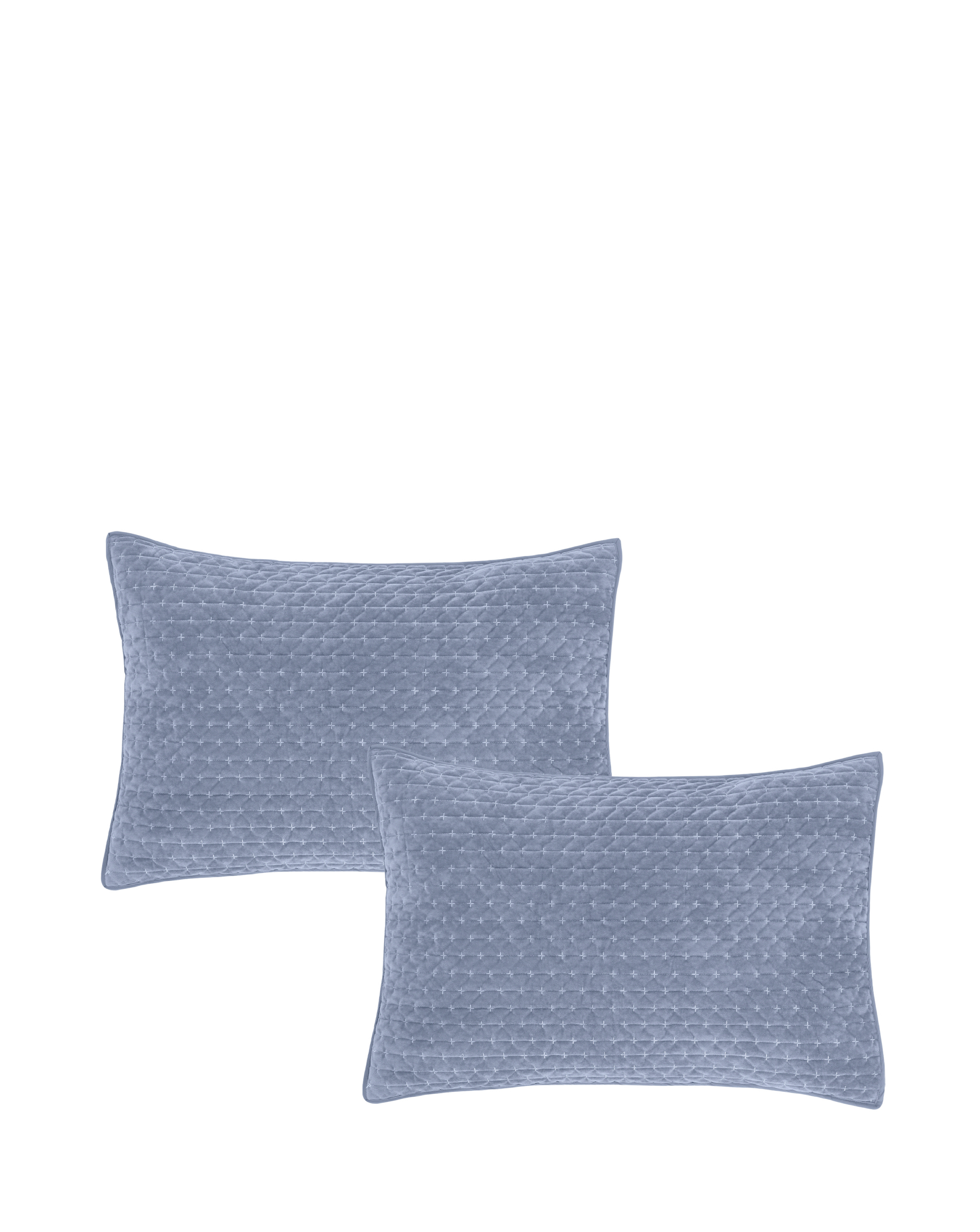 Bianca Attica Velvet Pillowsham Pair