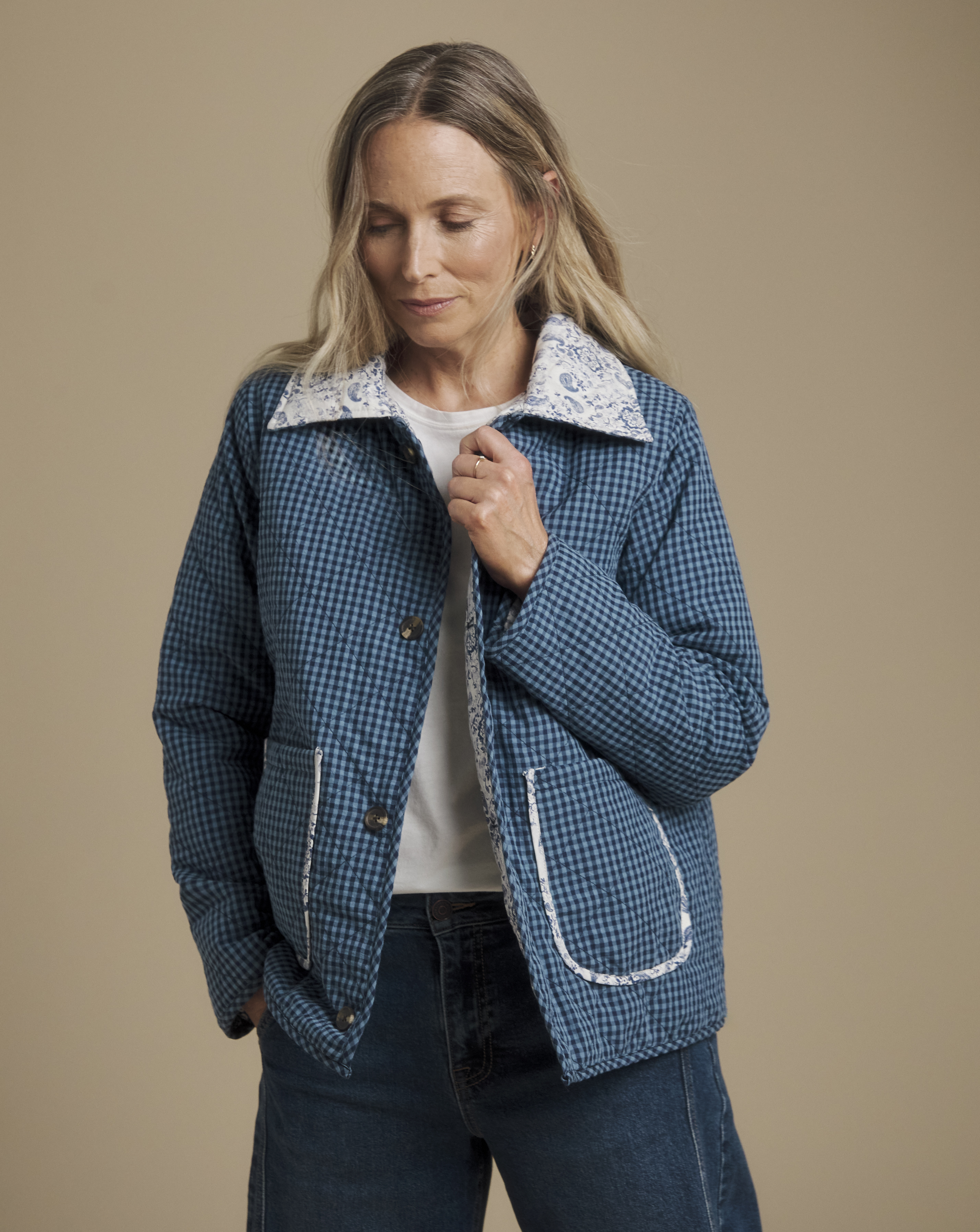 Julipa Pure Cotton Reversible Jacket
