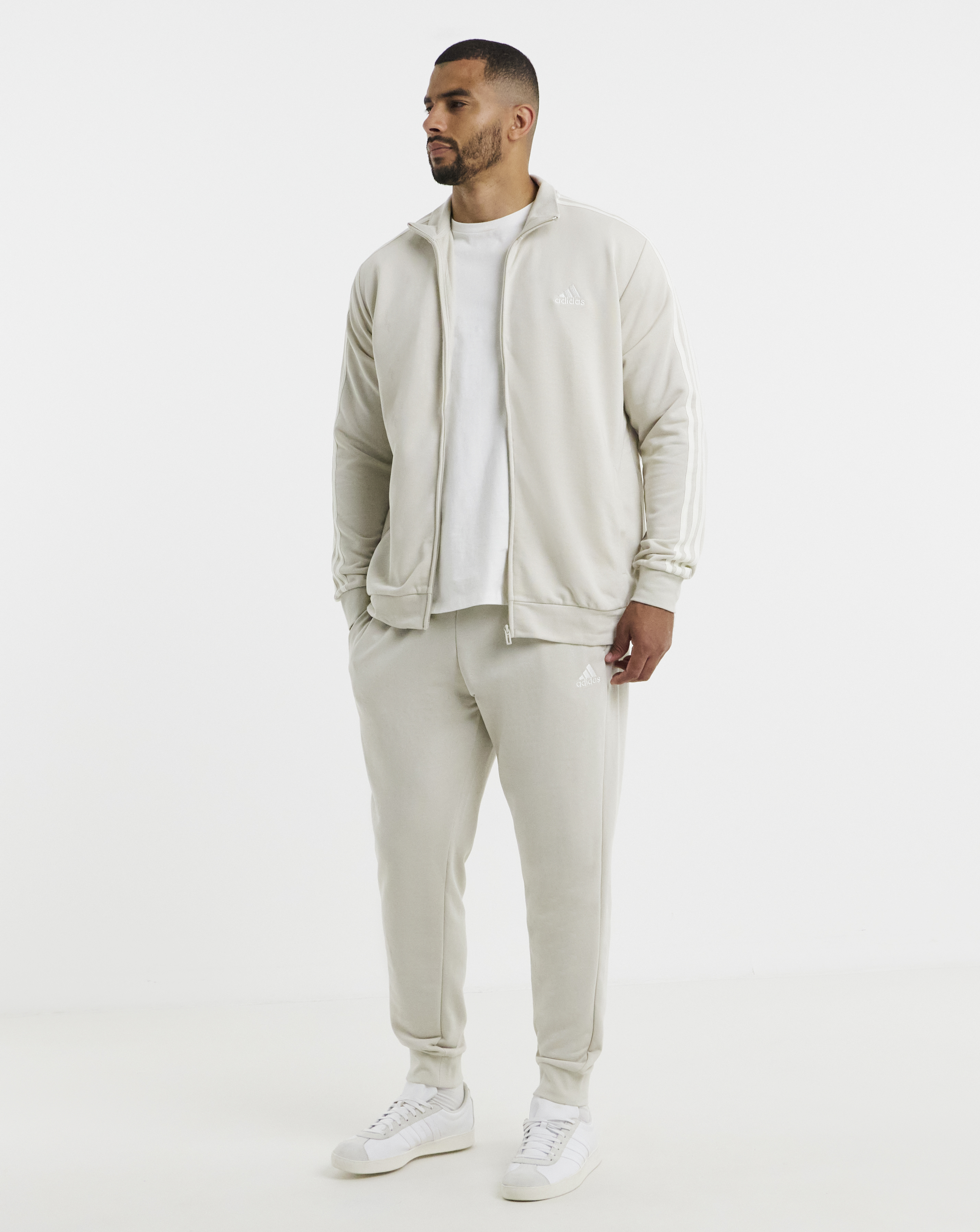 adidas 3 Stripes French Terry Tracksuit