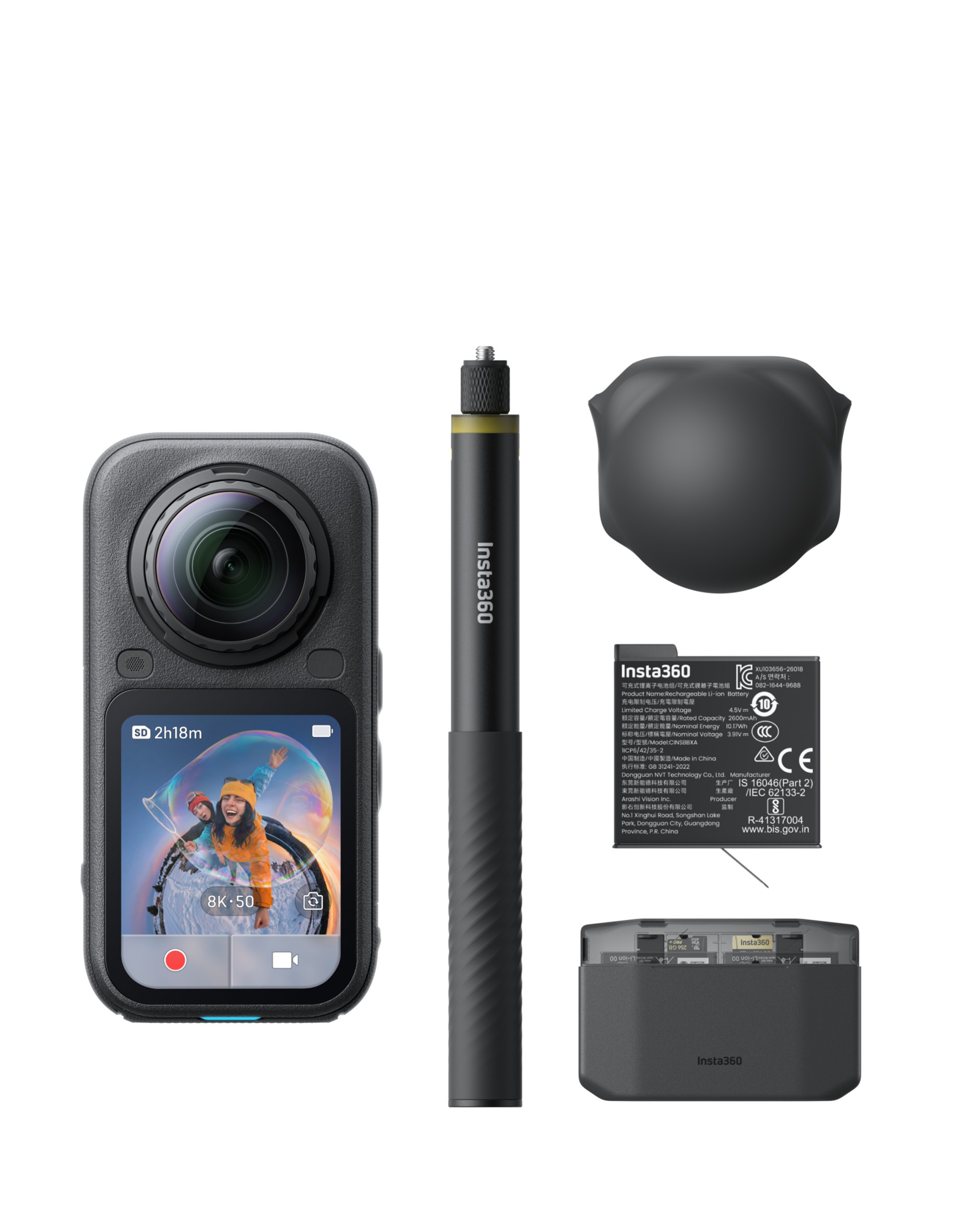 Insta360 X6 Action Camera Bundle