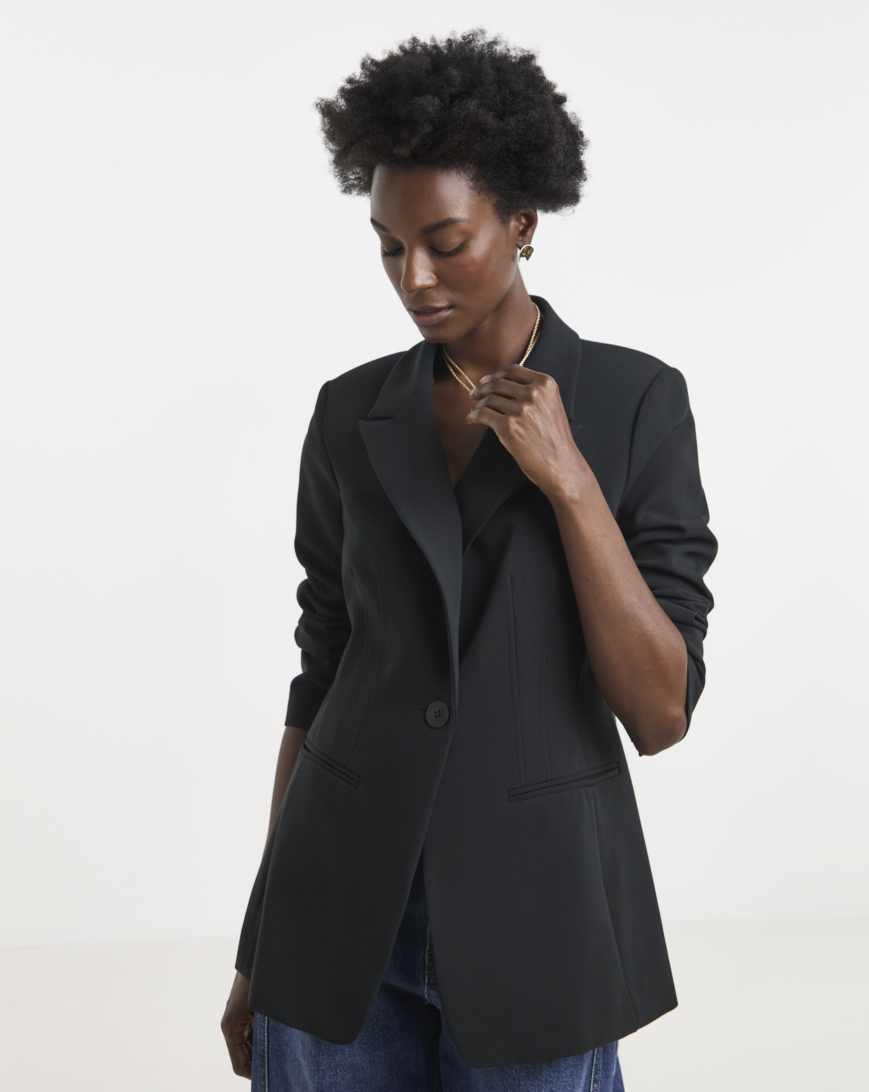 Tailored Single Breasted Blazer