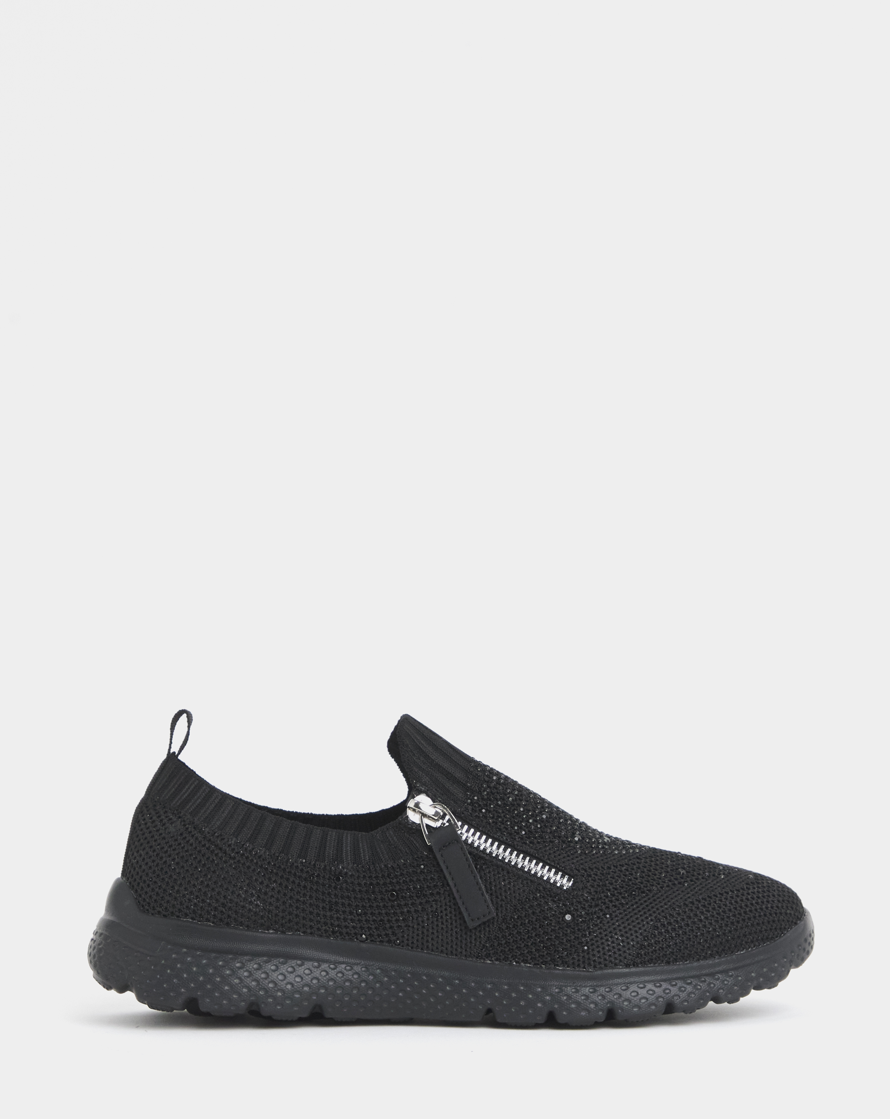 New In - Cushion Walk Sparkle Knit Trainers Wide