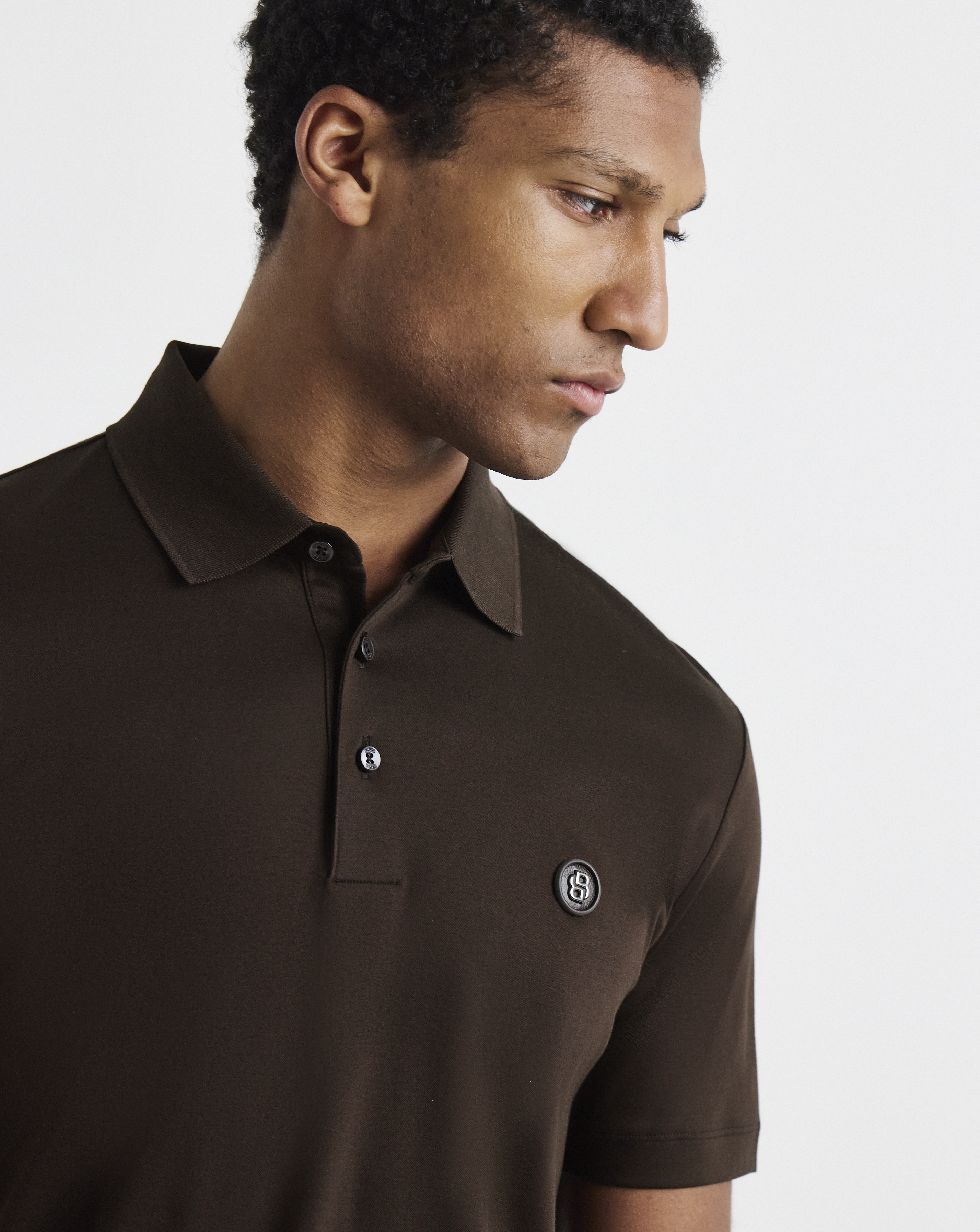 BOSS BB Polo - Dark Brown