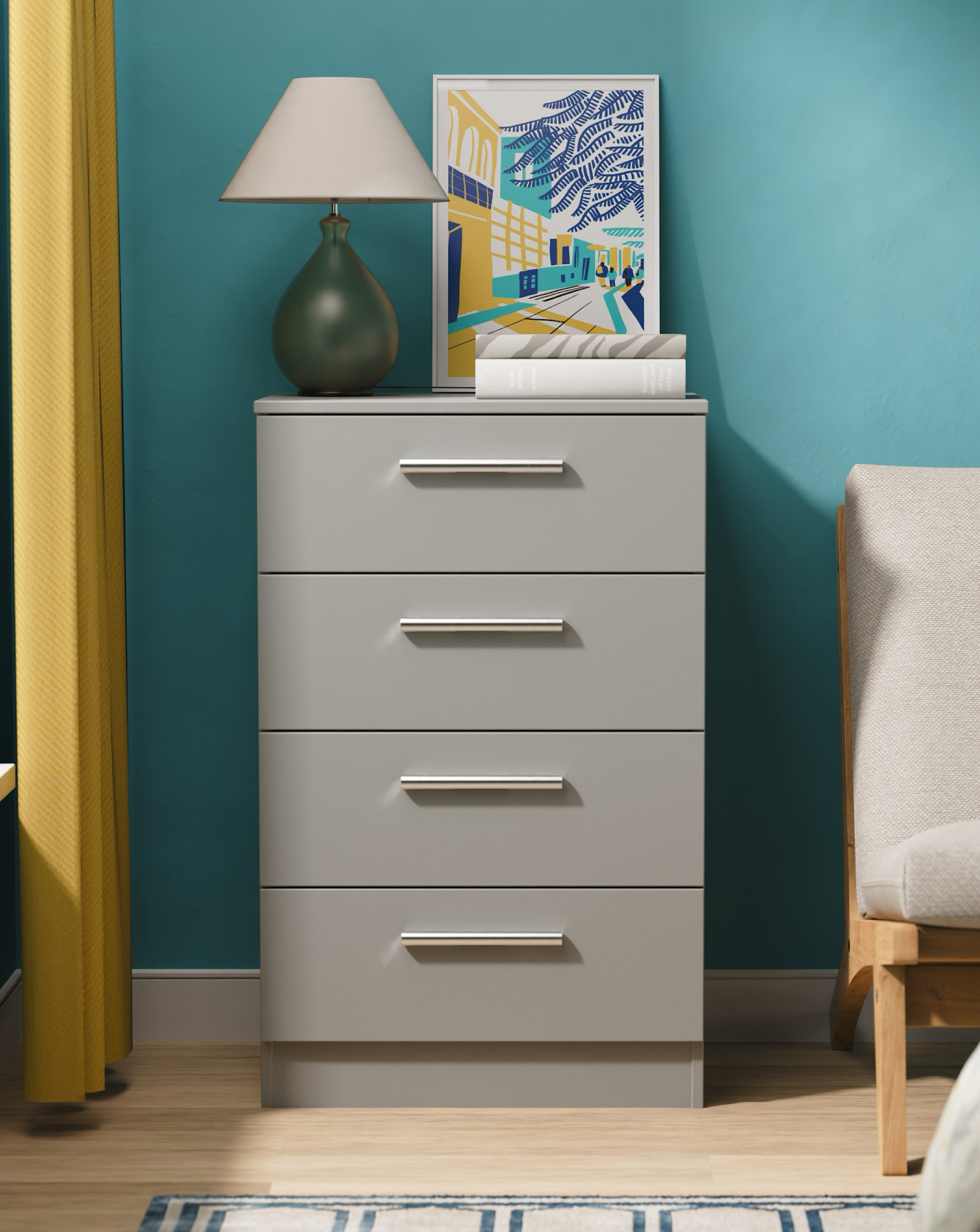 Eider 4 Drawer Midi Chest - Kids