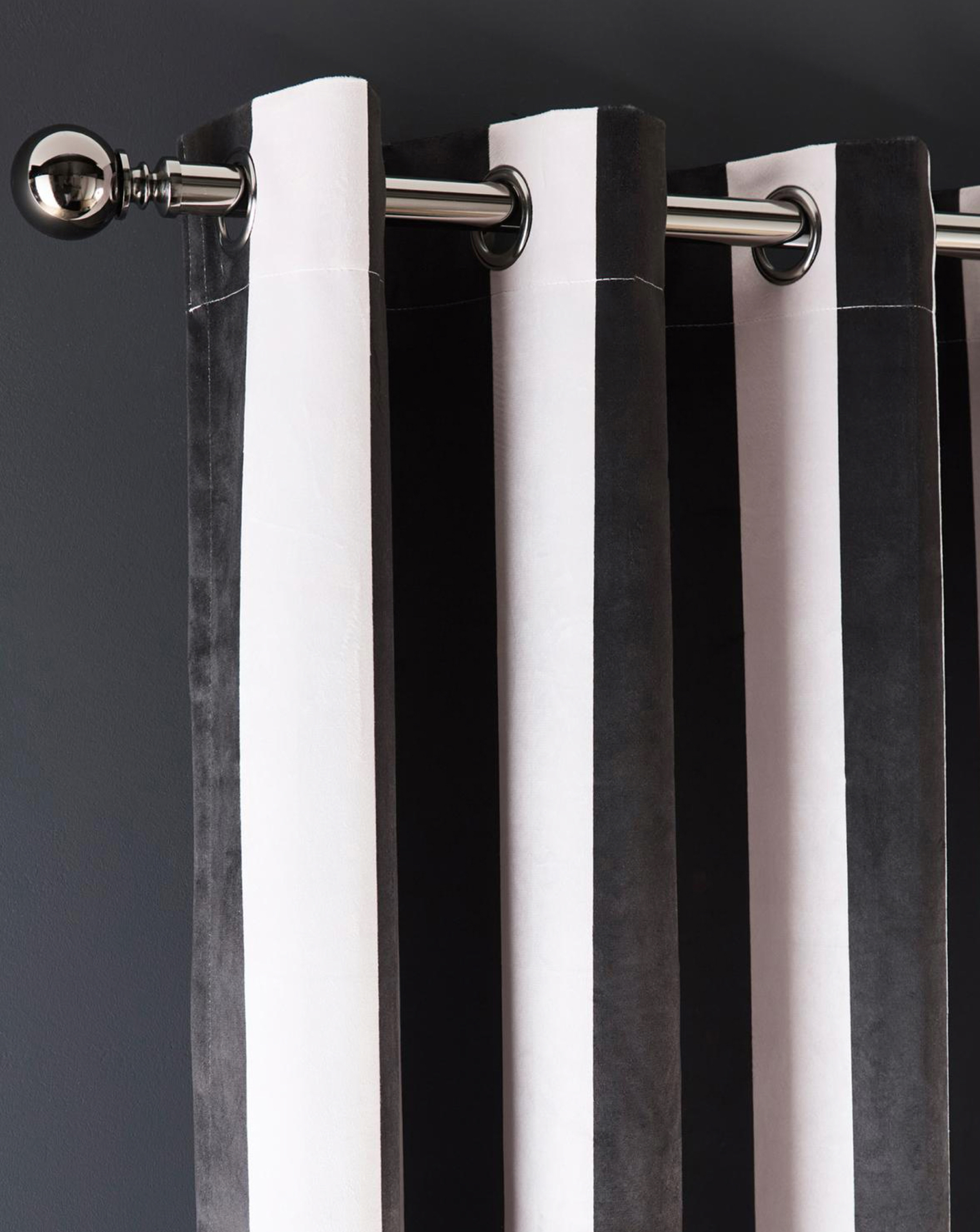 LLB Festivo Stripe Eyelet Curtains
