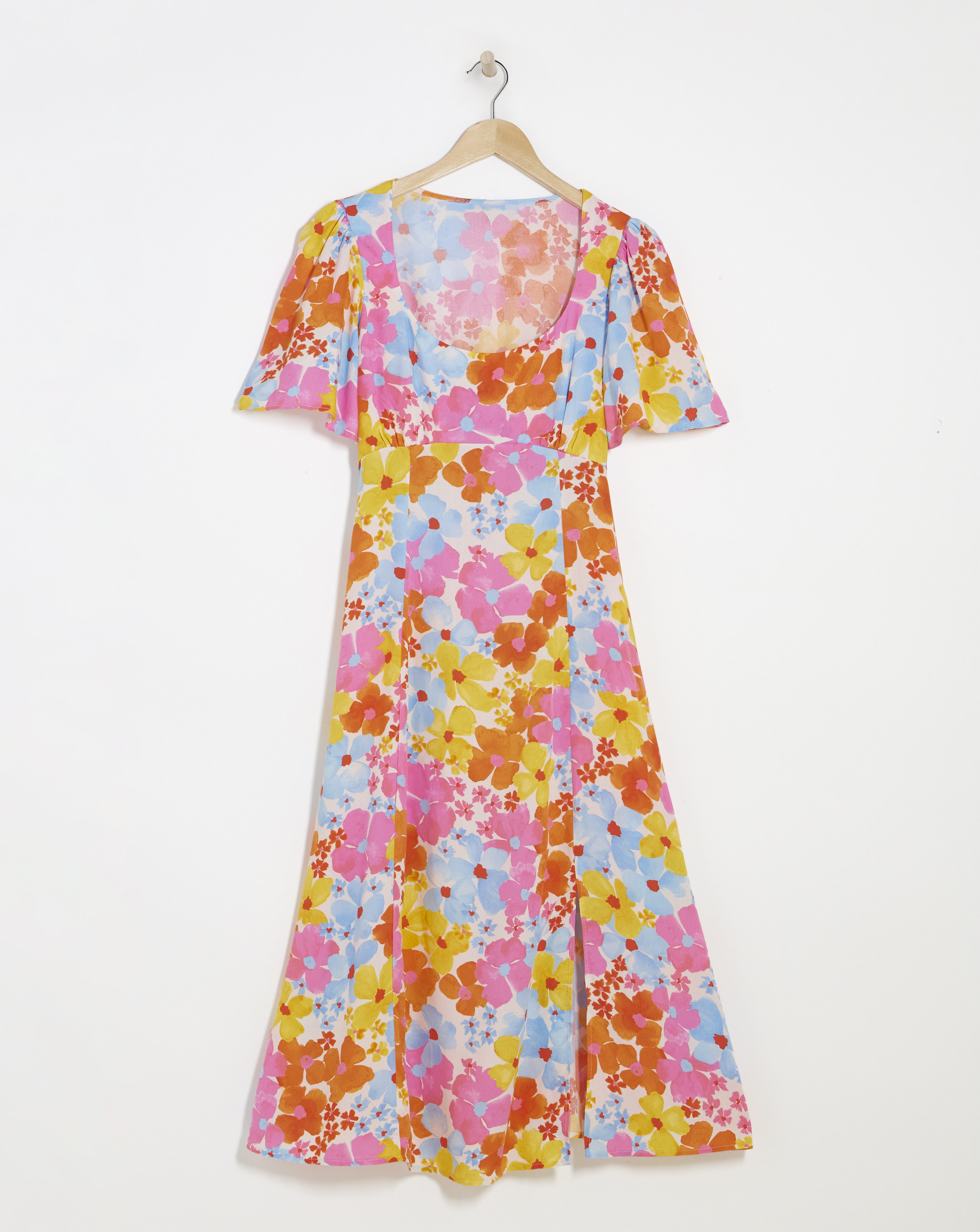 Nobody's Child Pastel Floral Dee Dee Midi Dress