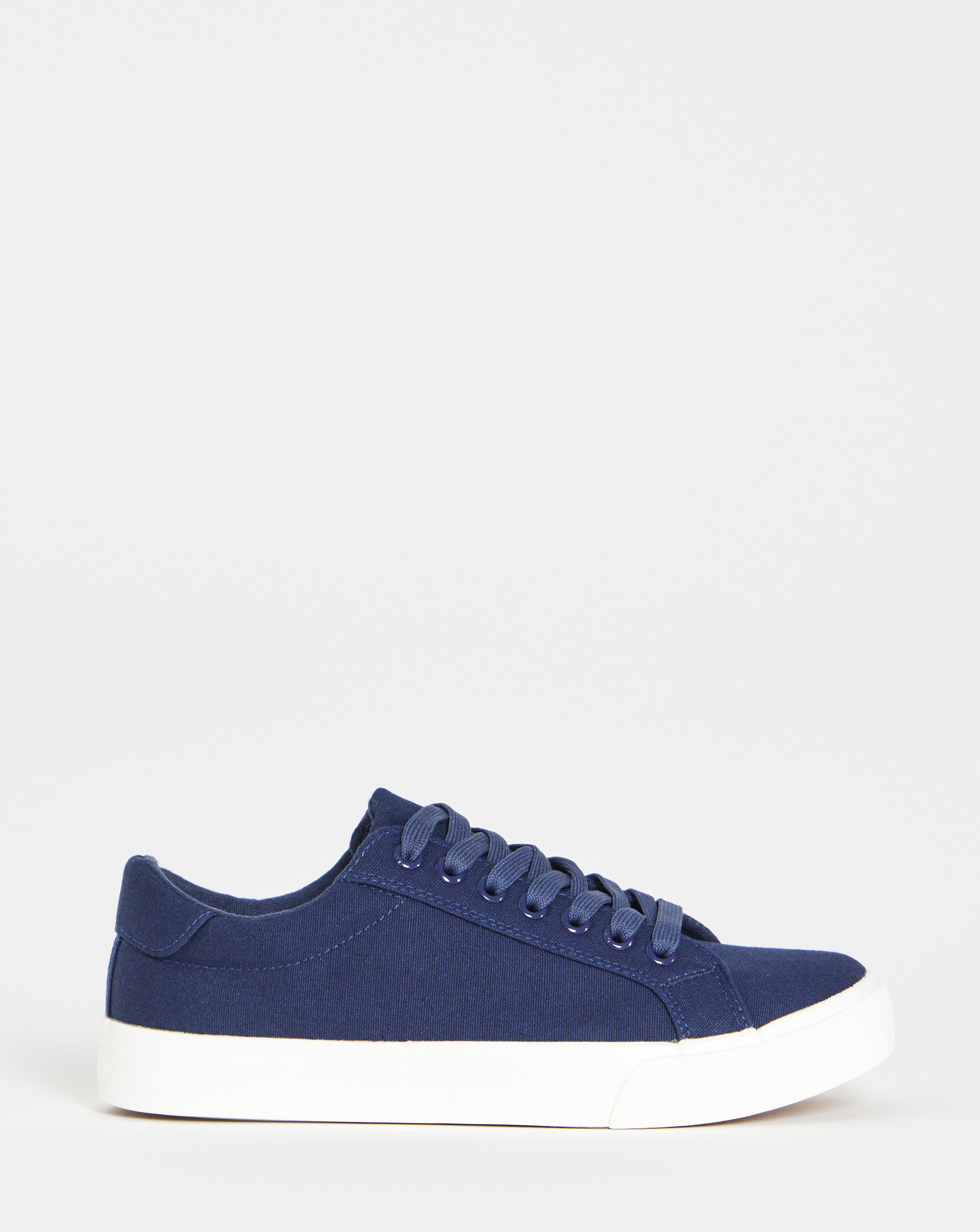 Classic Canvas Lace Up Ex Wide Fit