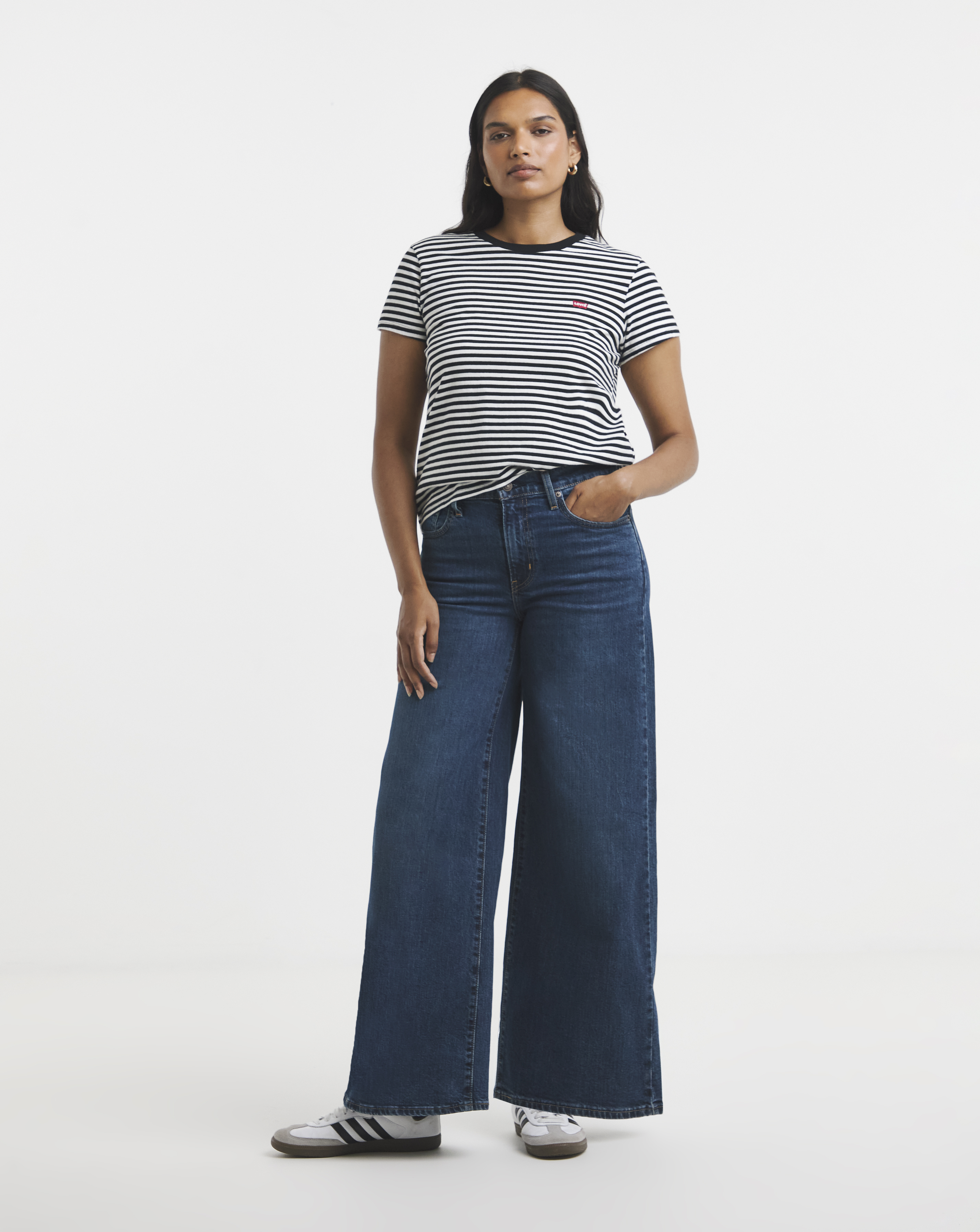 Levi's 728 High Rise Wide Leg Jean