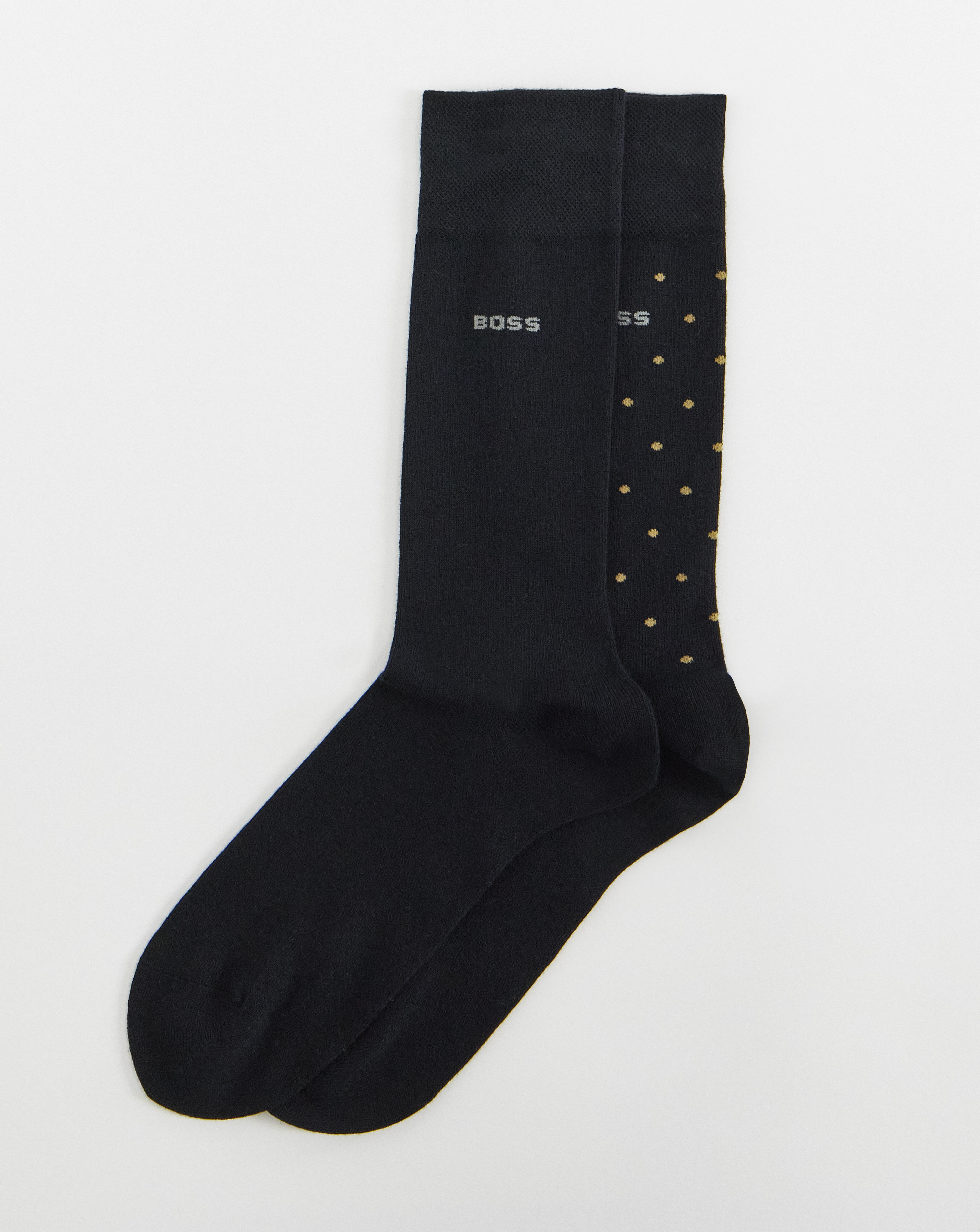 BOSS 2 Pack Mini Dot Bamboo Socks