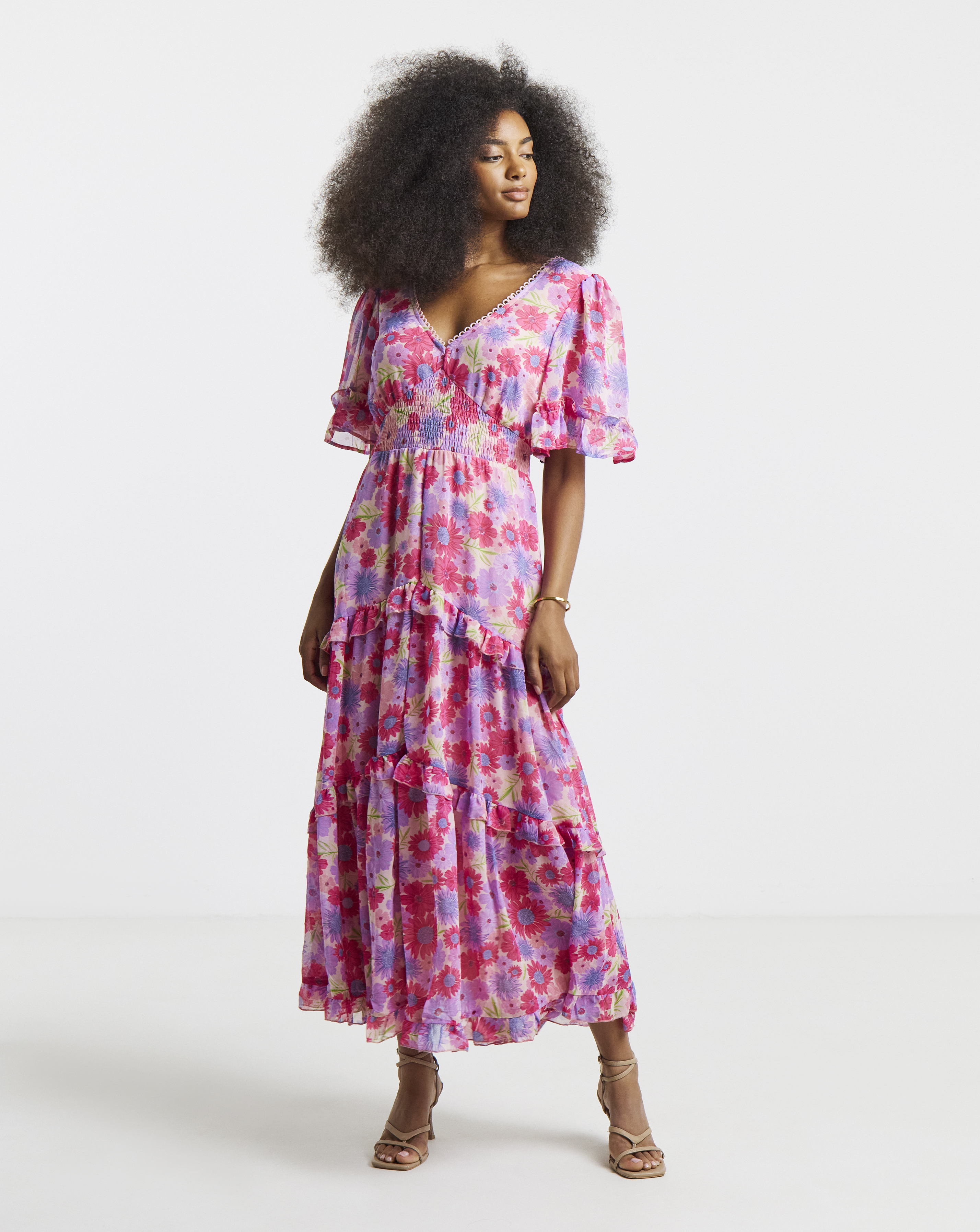 Floral Prairie Maxi Dress
