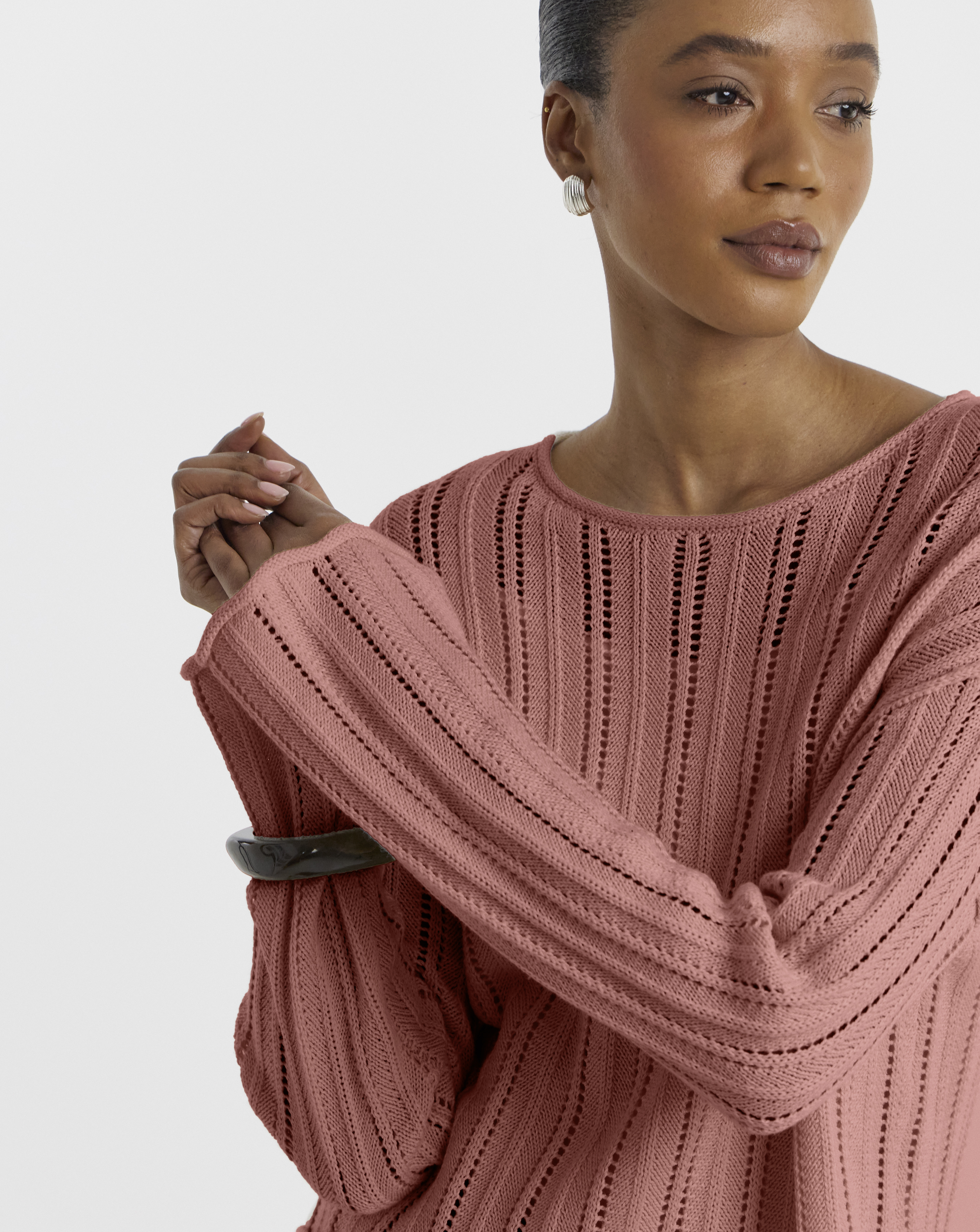 JdY Ophelia L/S Boat Neck Pull Over Knit