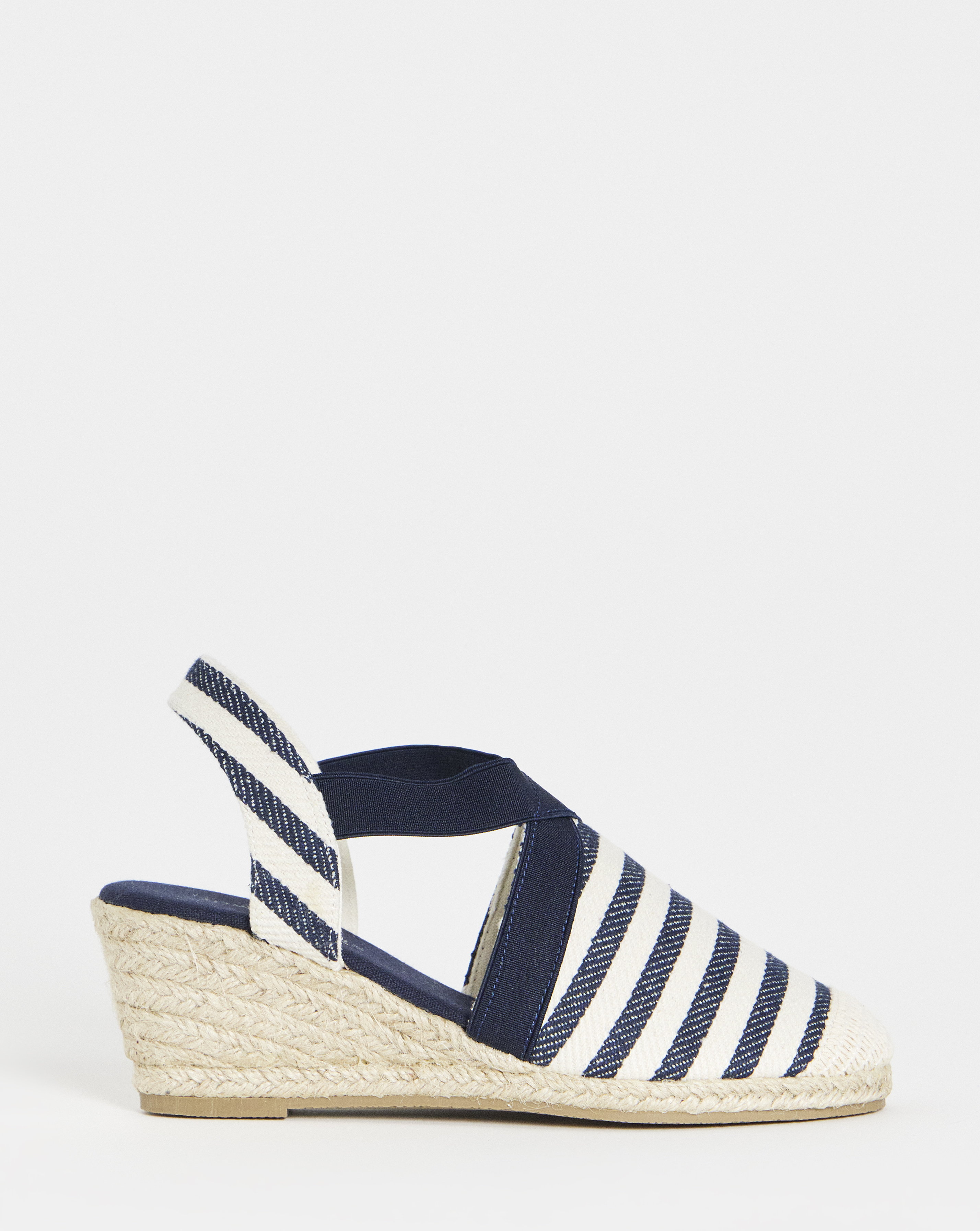Crossover Espadrille Sandal EEE Fit