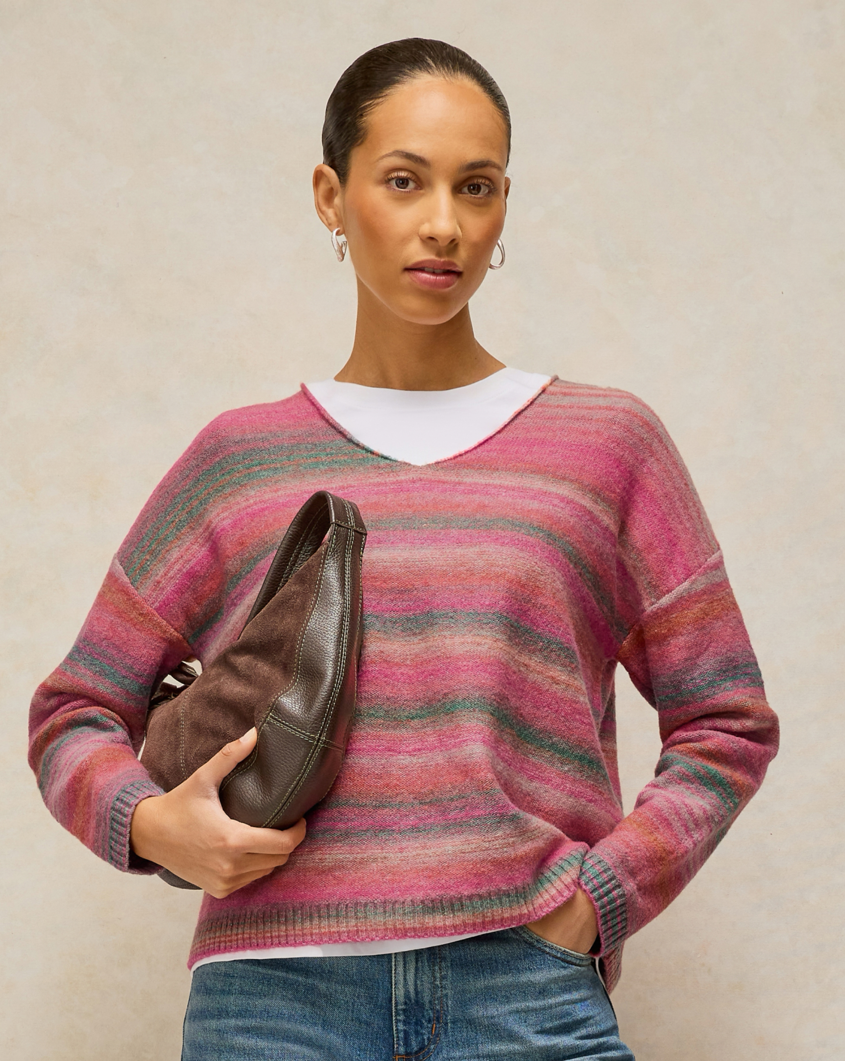 White Stuff Spacedye Jumper