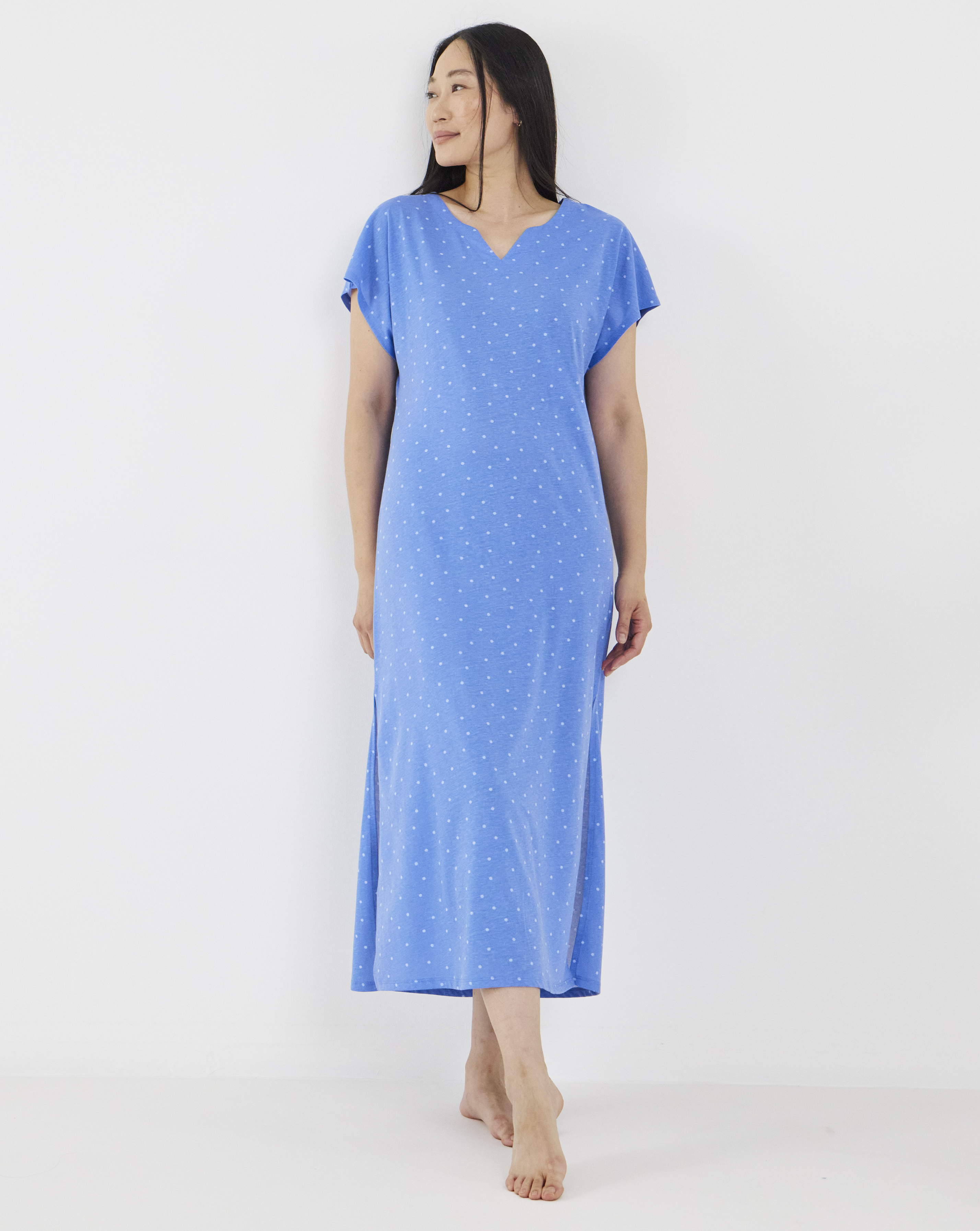 New In - Value Polka Maxi Nightie