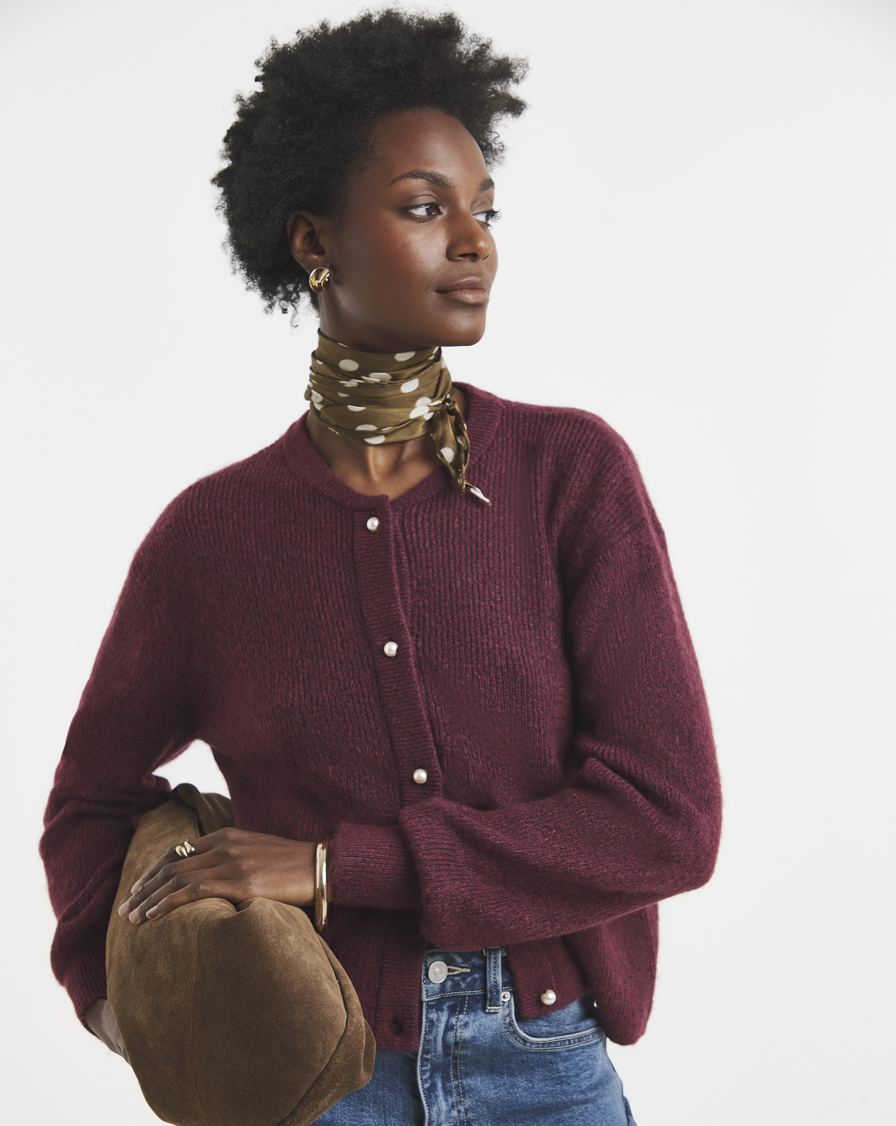 JDY Button Knitted Cardigan