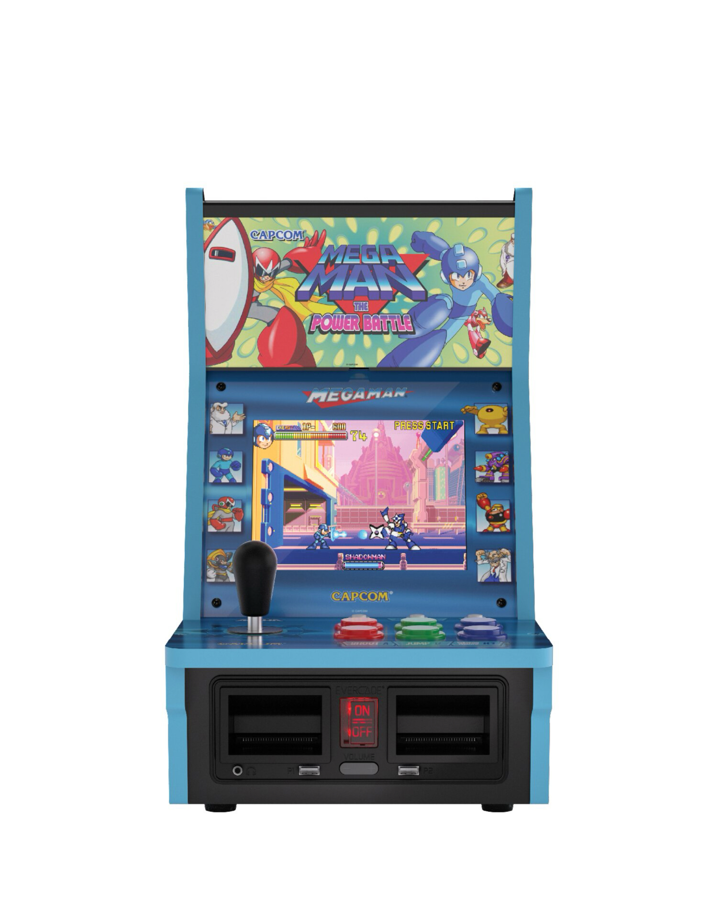 Evercade Alpha MegaMan Bartop Arcade