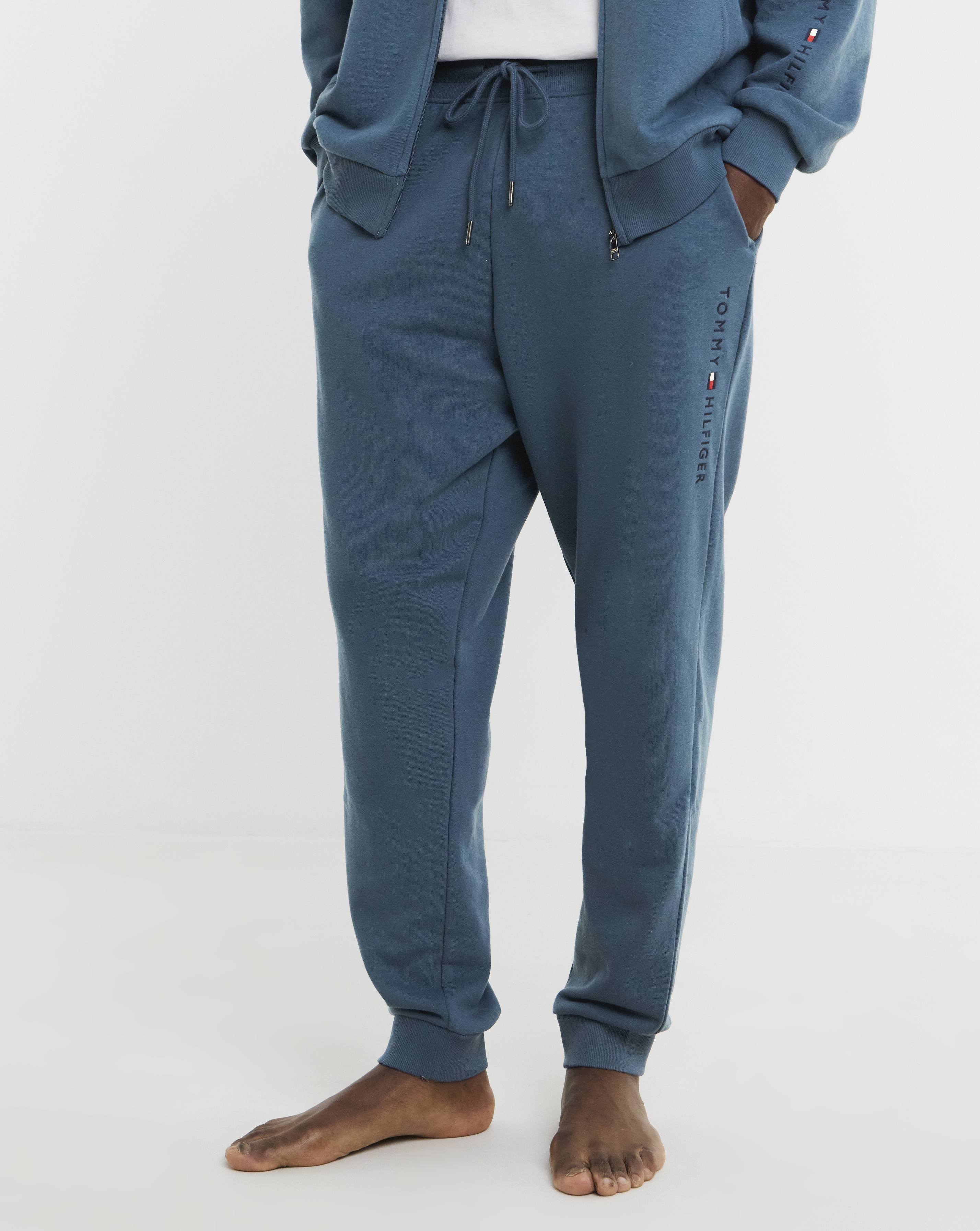 Tommy Jeans Joggers - Male - Sweatpants - Blue - L - Trousers - Image 4