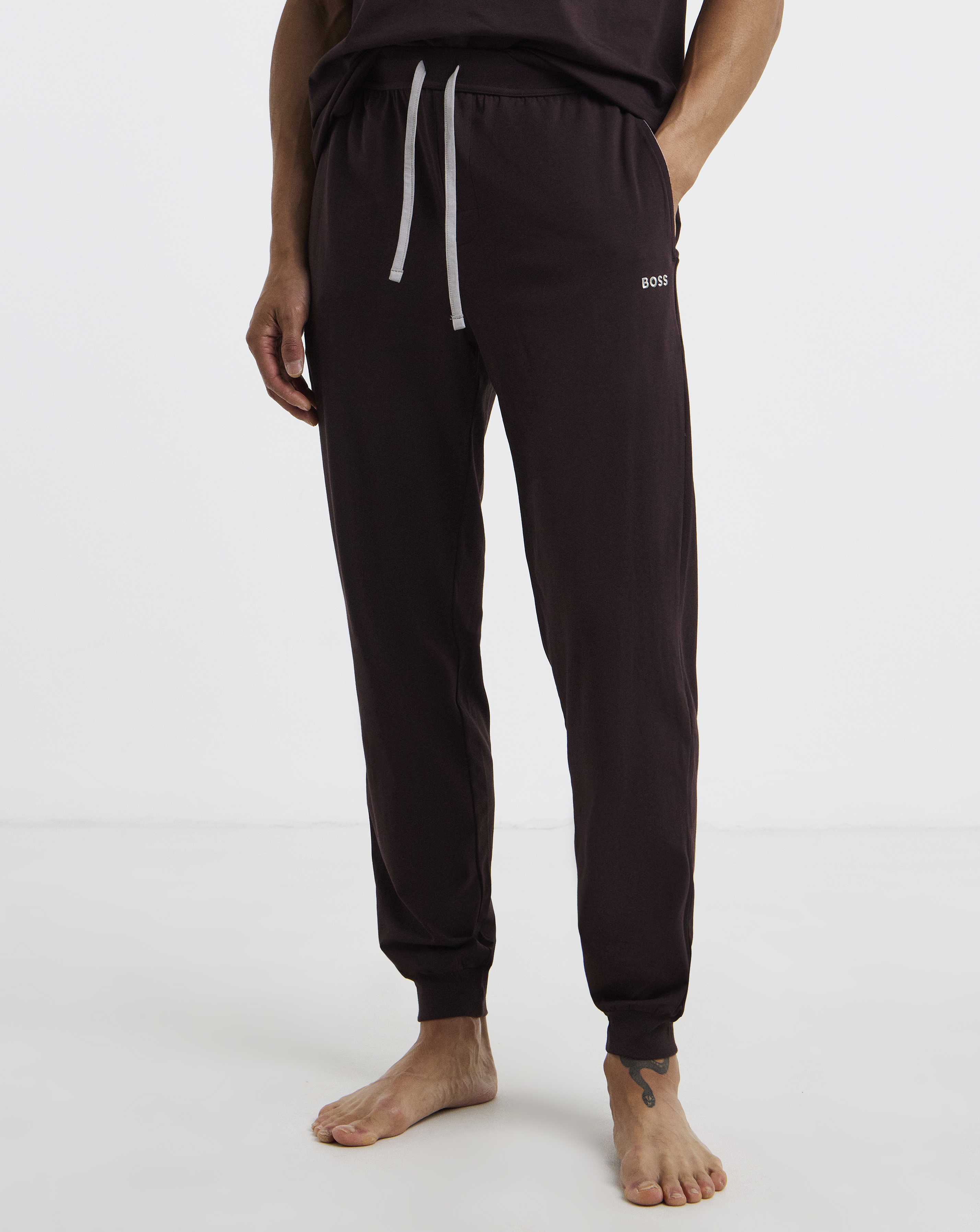 BOSS Mix & Match Loungewear Pants, Brown, Size L, Men - Image 2