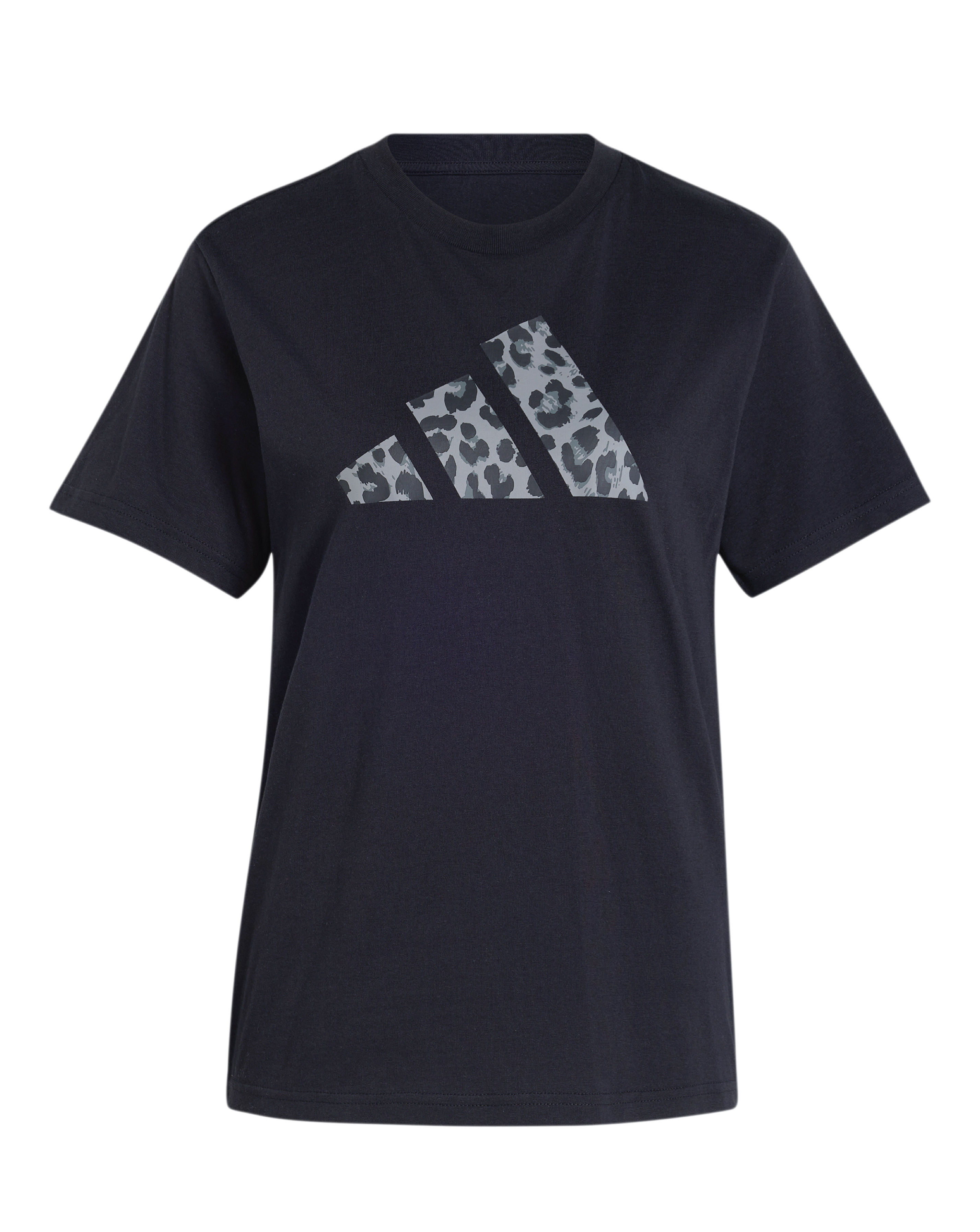 New In - adidas Animal Print Logo T-Shirt