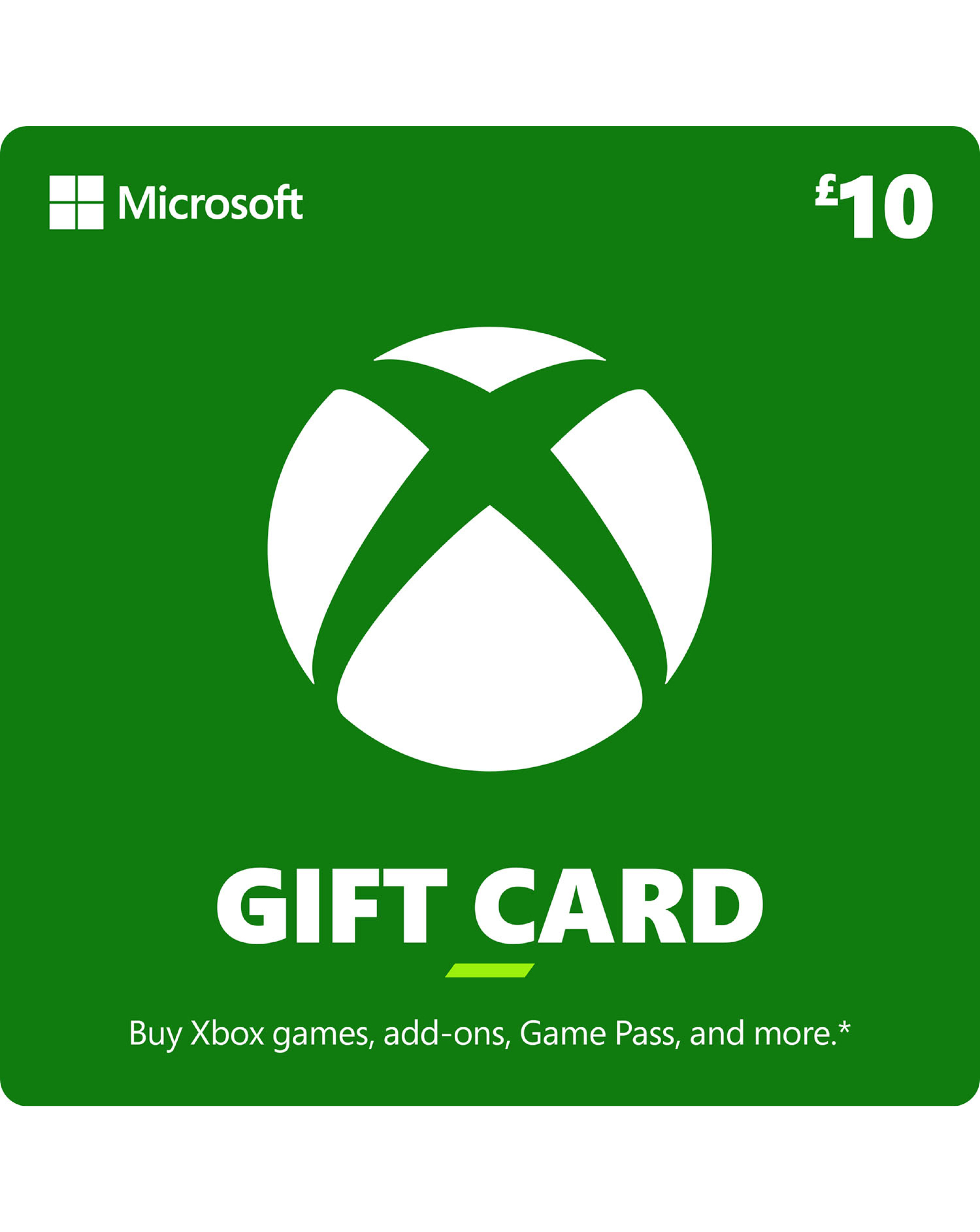 Xbox #10 Gift Card (Digital Download)