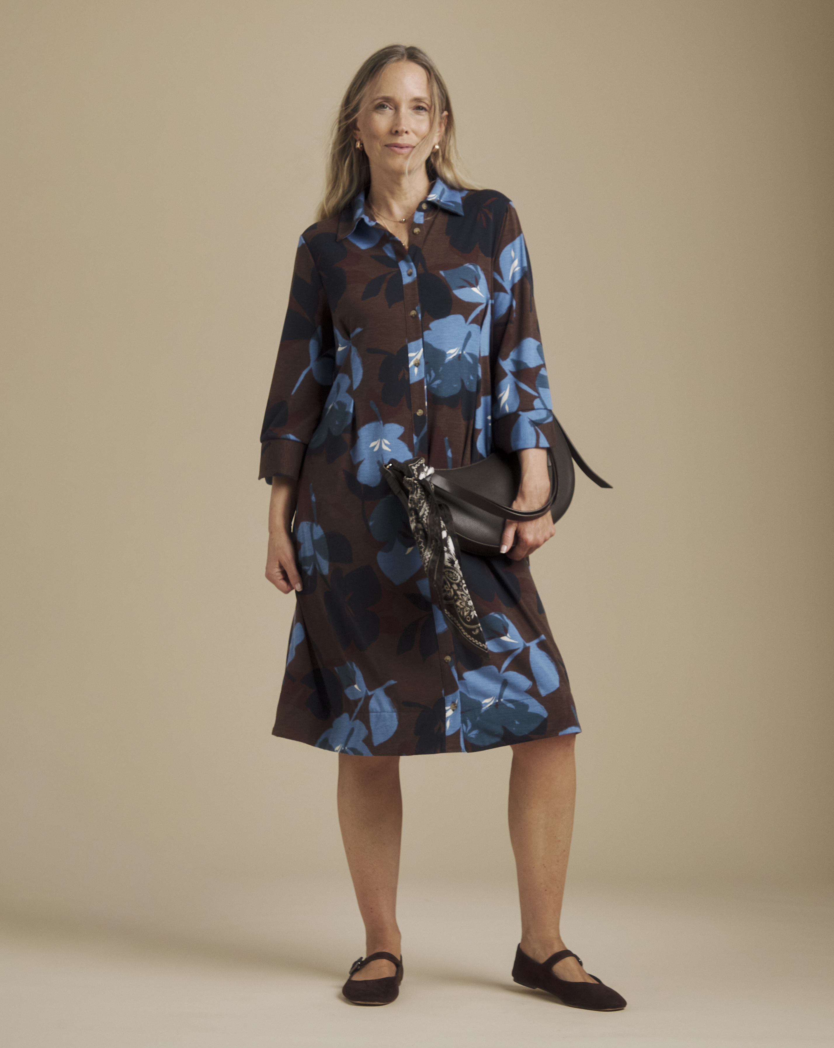 Julipa Printed Swing Dress