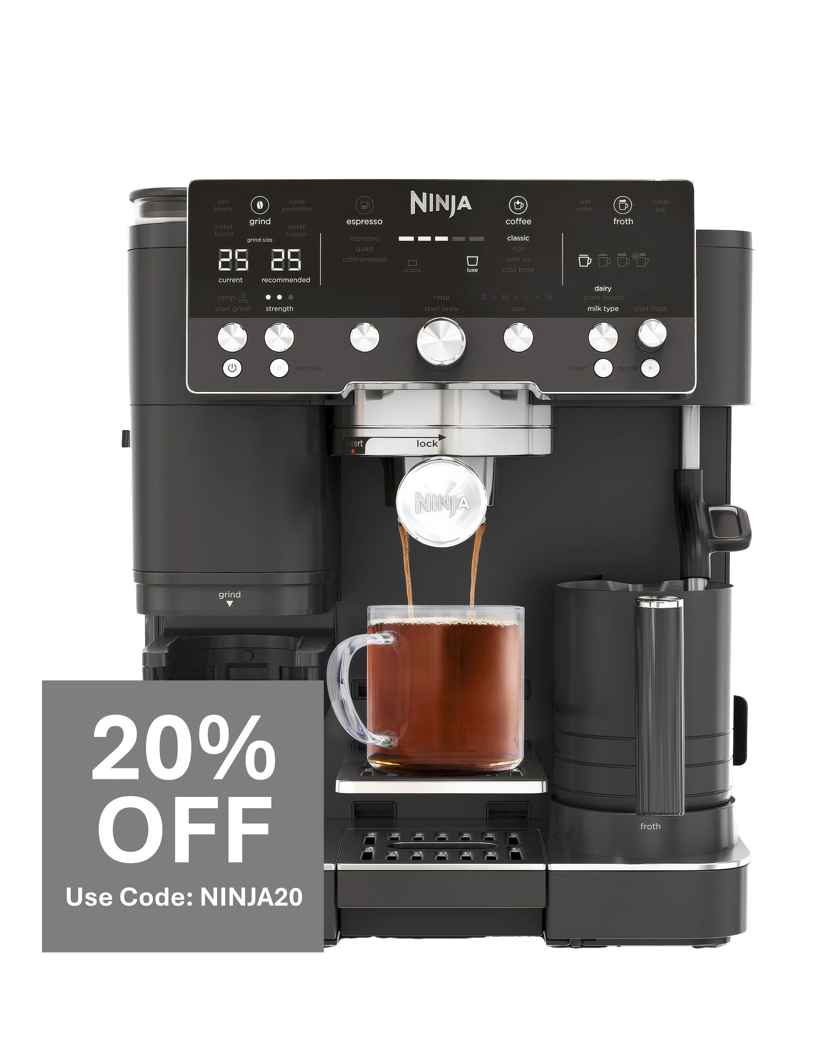 Ninja Luxe Cafe Premier Series Black
