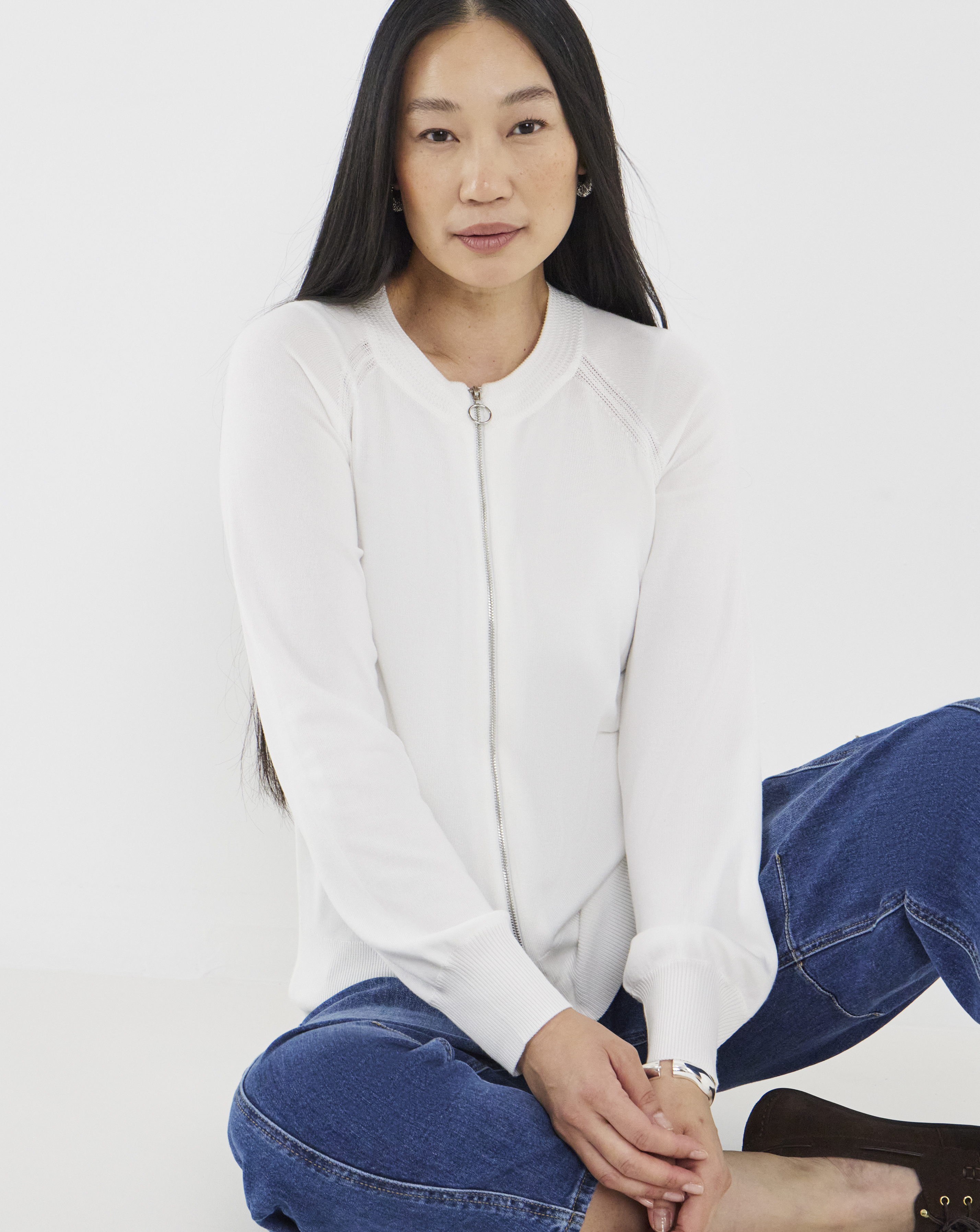 Lightweight Knitted Bomber