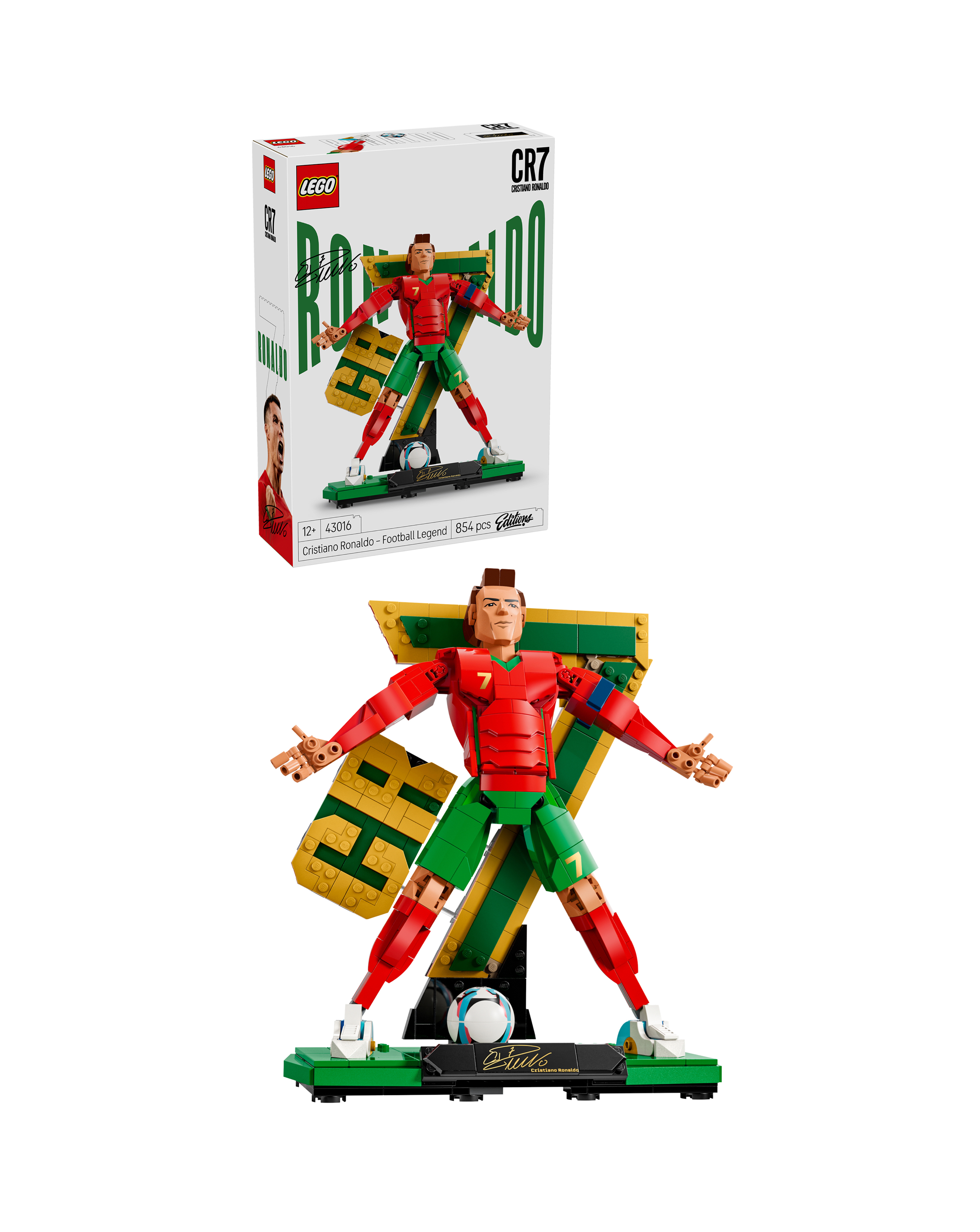 New In - Lego Editions Ronaldo ? Legend 43016