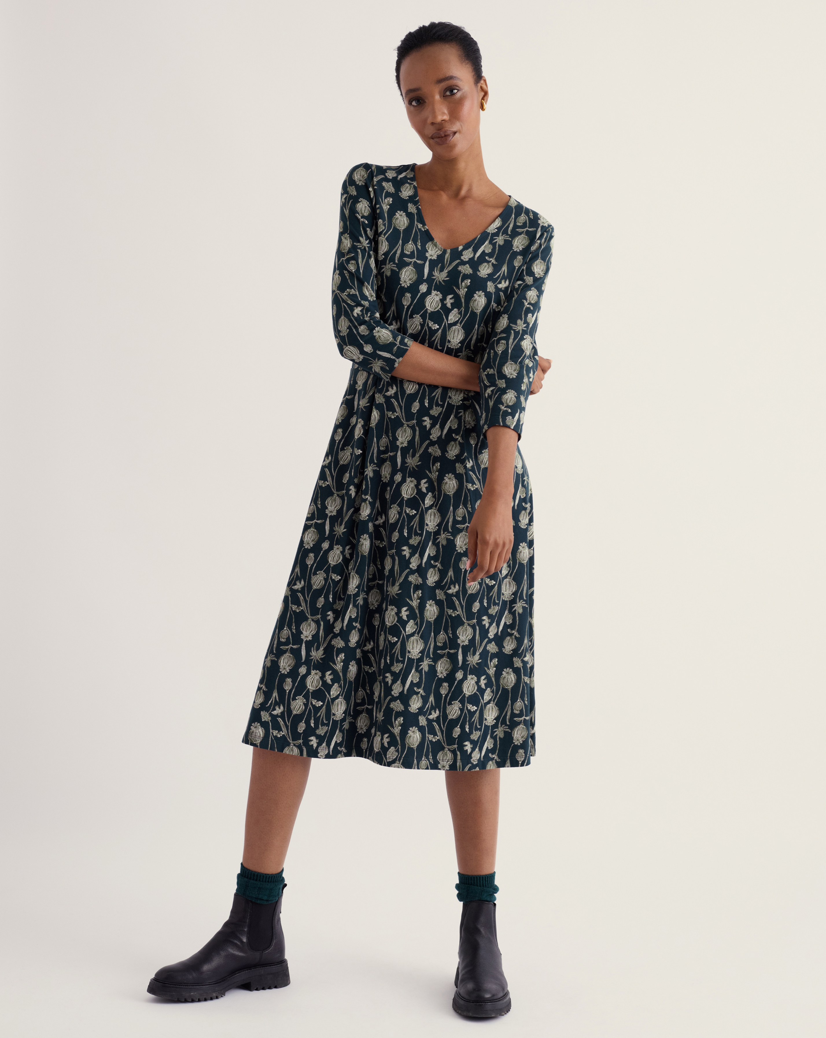Seasalt Cornwall 3/4 Pier View Dress